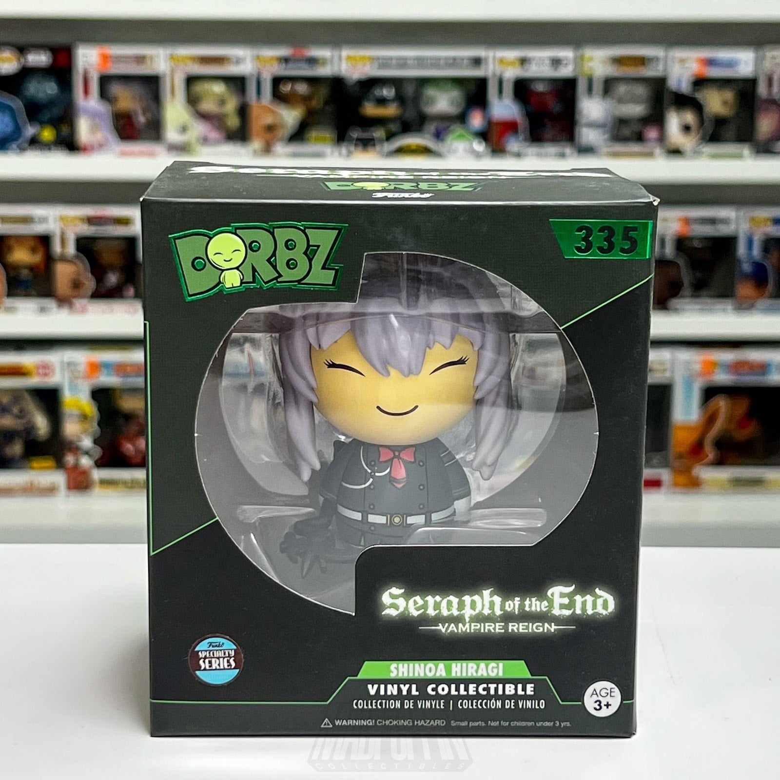 Funko Dorbz Anime Seraph of the End Shinoa Hiragi Specialty Series 335 Figure