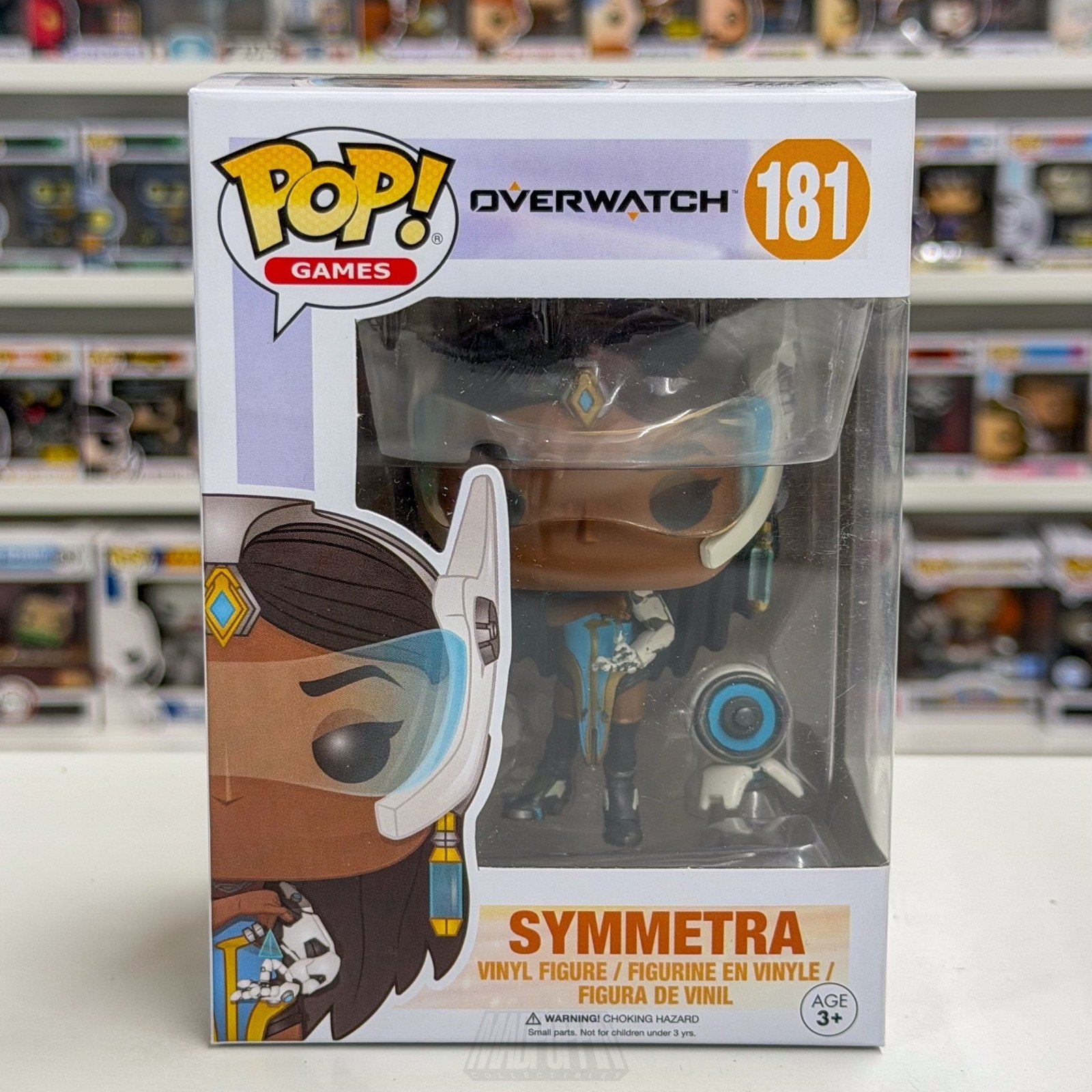 Funko Pop Video Games Overwatch Symmetra 181 Blizzard Entertainment Vinyl Figure
