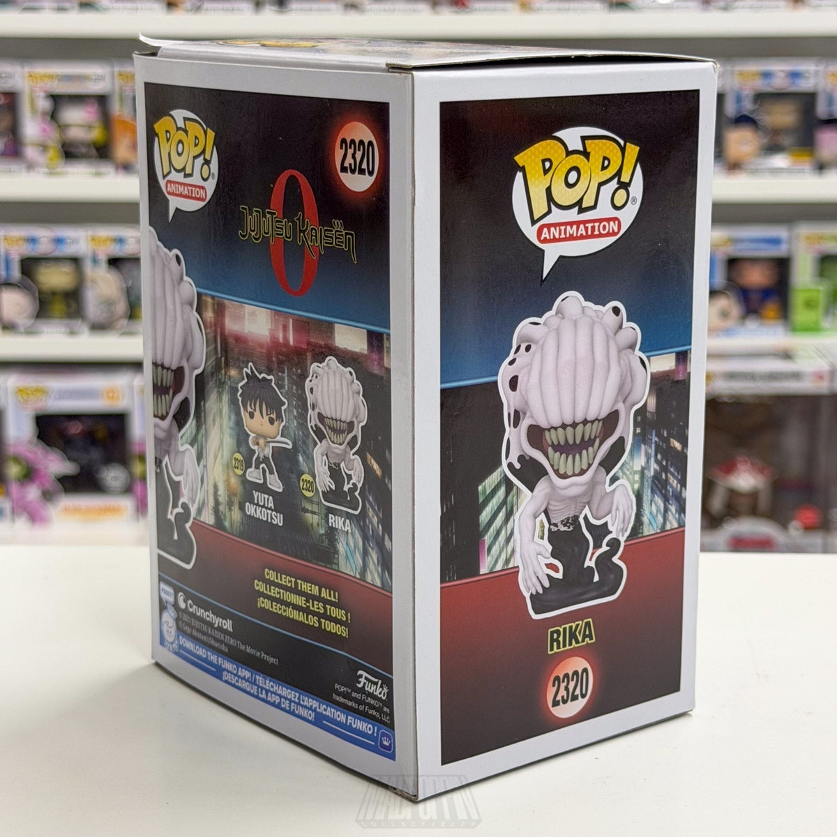 Funko Pop Anime Jujustsu Kaisen Rika Orimoto 2320 Japanese Manga Vinyl Figure