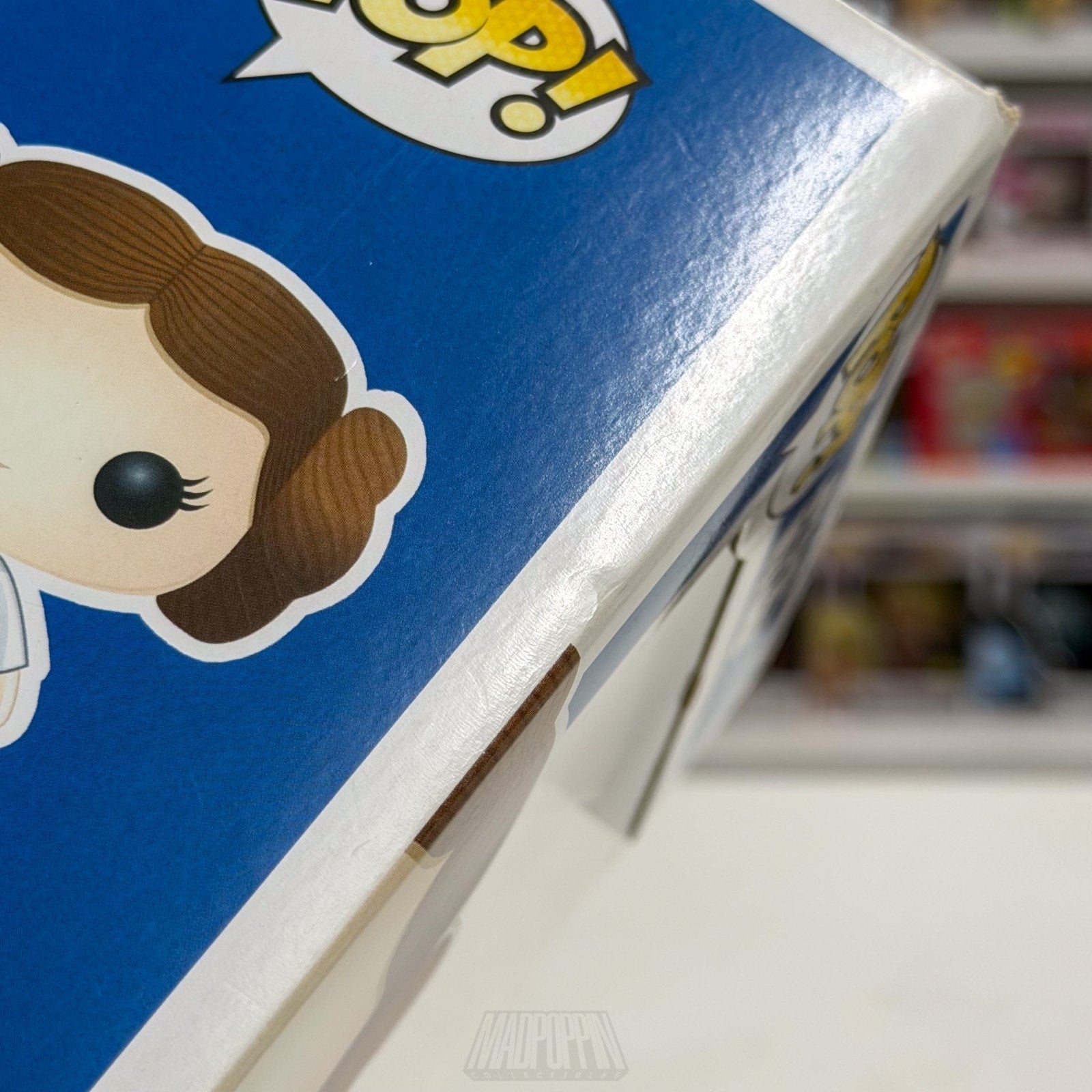 Funko Pop Star Wars Princess Leia 2015 Blue Box 04 Jedi Force Toy Vinyl Figure