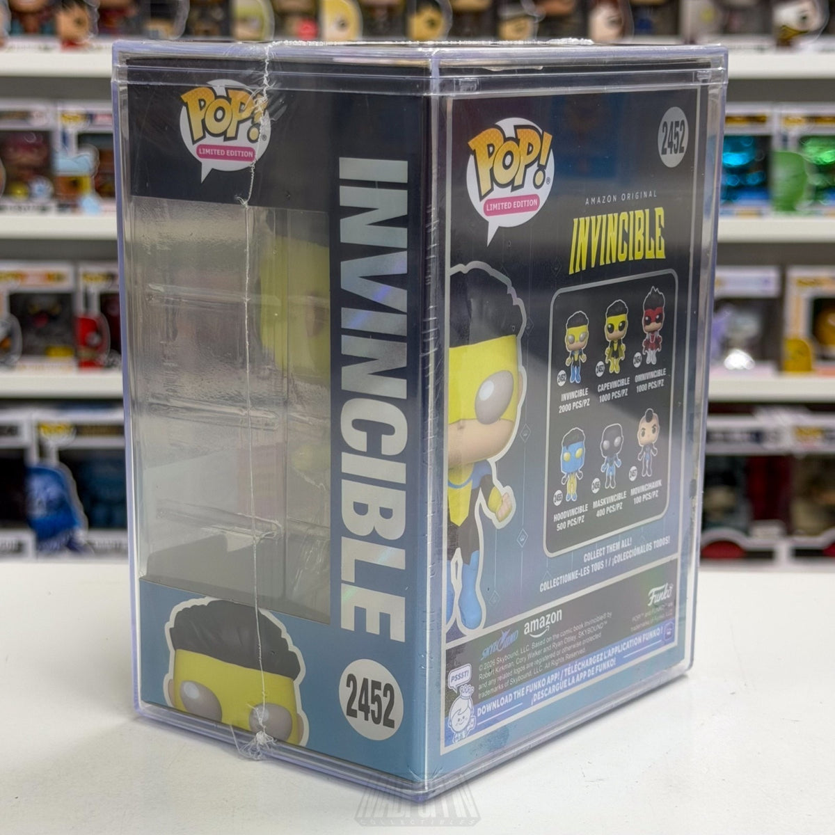 Funko Pop Invincible Floating 2452 SDCC 2026 LE 2000 Figure OFFICIAL CON STICKER