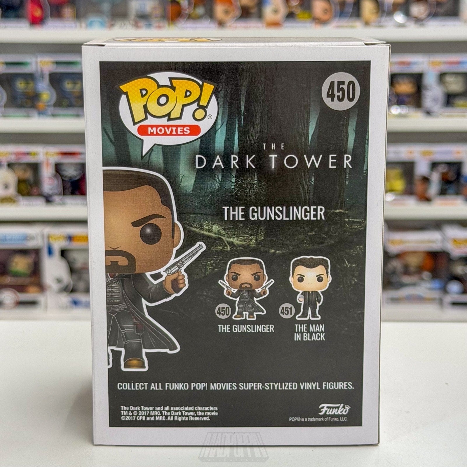 Funko Pop Movies Dark Tower The Gunslinger 450 Sci-Fi Western Toy Vinyl Figure