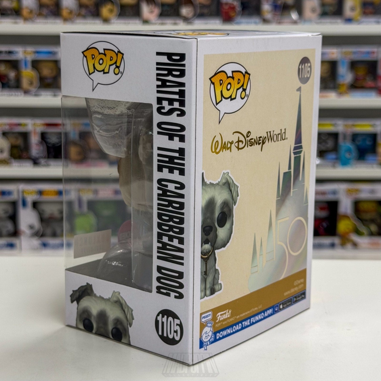 Funko Pop Walt Disney World Pirates of the Caribbean Dog Flocked 1105 Toy Figure
