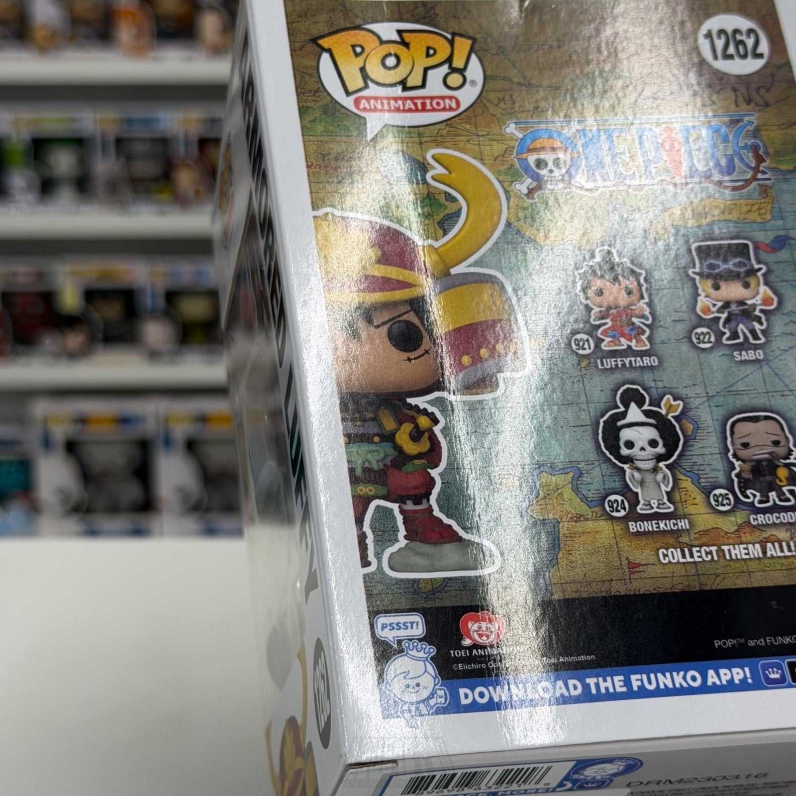 Funko Pop Anime One Piece Armored Luffy Special Edition Chase 1262 Vinyl Figure