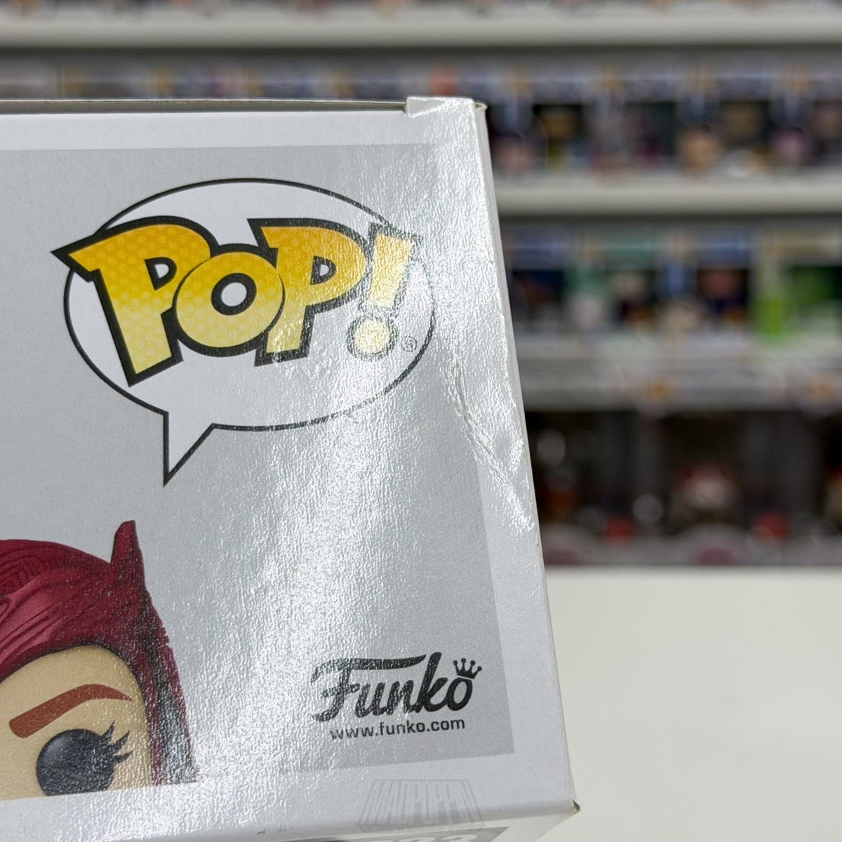 Funko Pop Marvel WandaVision Scarlet Witch Darkhold Levitating 823 Vinyl Figure