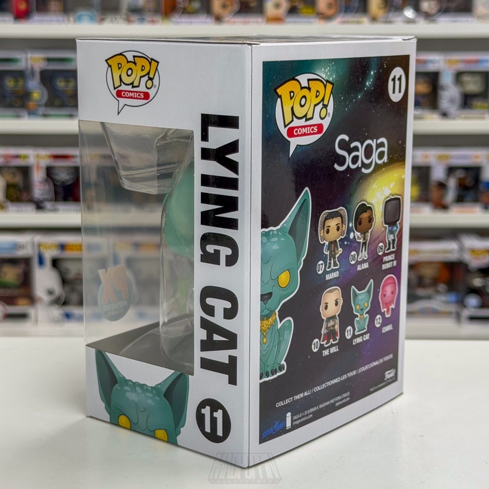 Funko Pop Comics Saga Lying Cat Bloody PX Exclusive 11 Fantasy Toy Vinyl Figure
