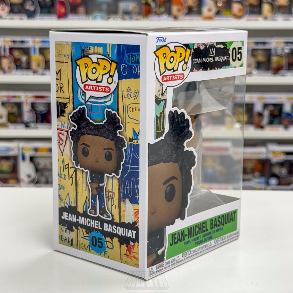 Funko Pop Artists Jean-Michel Basquiat 05 Neo Expressionism Graffiti Rare Figure