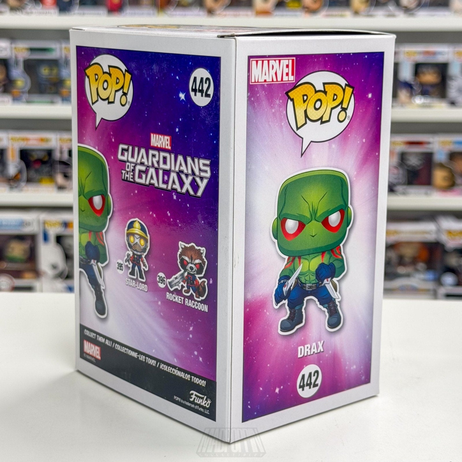 Funko Pop Marvel Guardians of the Galaxy Drax First Appearance 442 Vinyl Figure