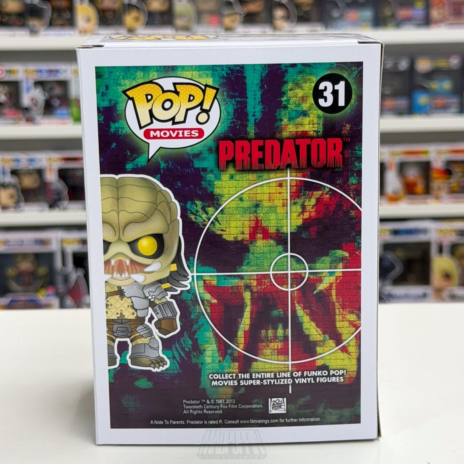 Funko Pop Movies Predator 31 Hunt Yautja Alien Species SciFi Horror Vinyl Figure