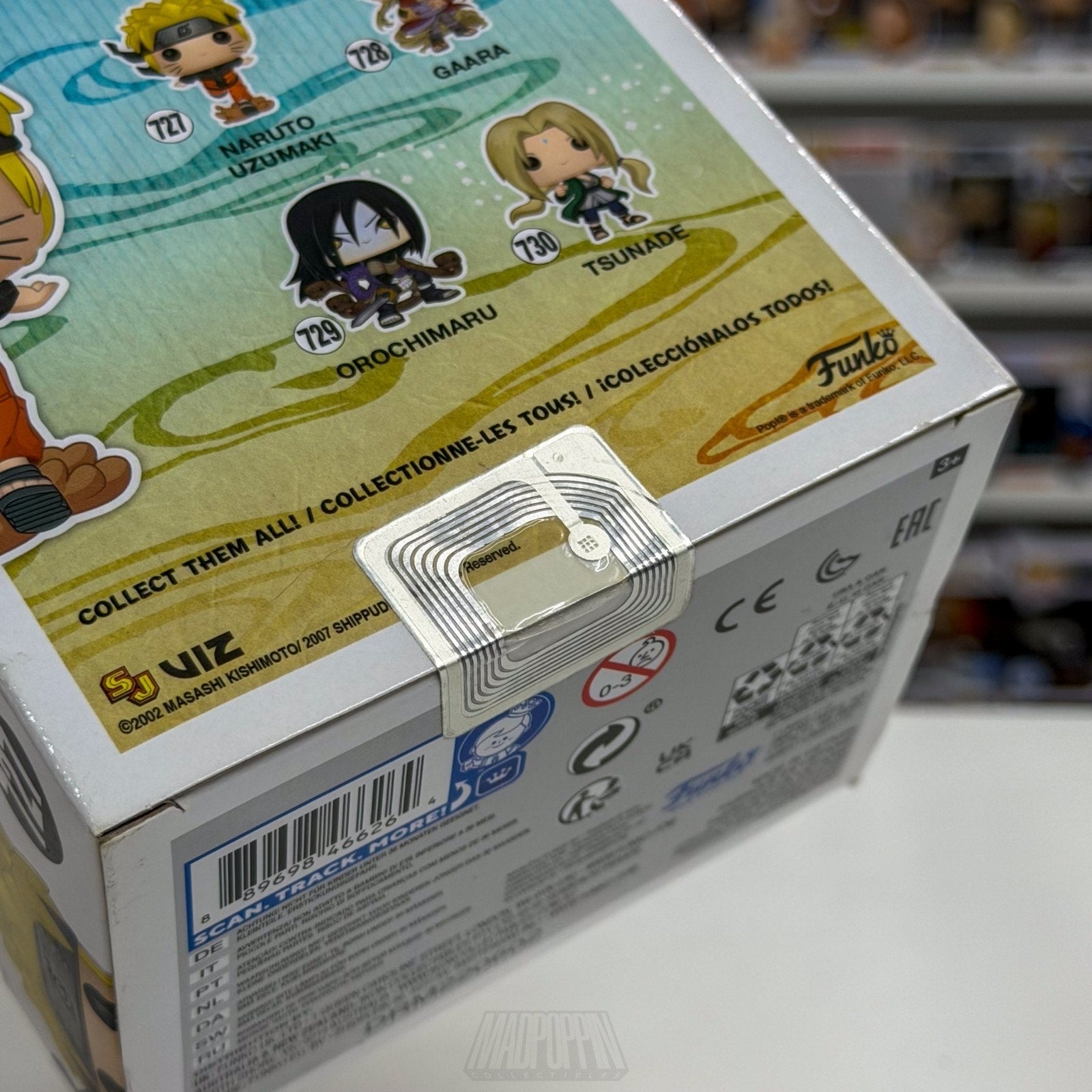 Funko Pop Anime Shippuden Naruto Uzumaki Running 727 Japanese Manga Vinyl Figure