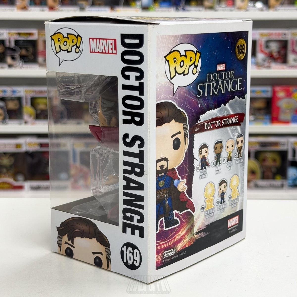 Funko Pop Marvel Doctor Strange 169 Magic Arts Sorcerer Supreme Toy Vinyl Figure