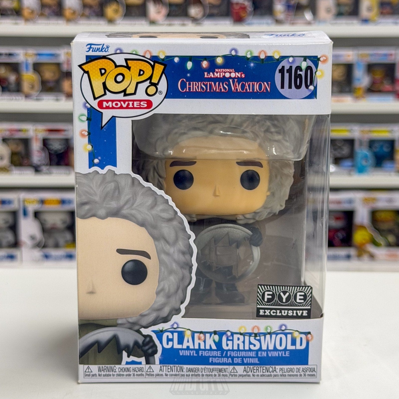Funko Pop National Lampoons Christmas Vacation Clark Griswold FYE 1160 Figure