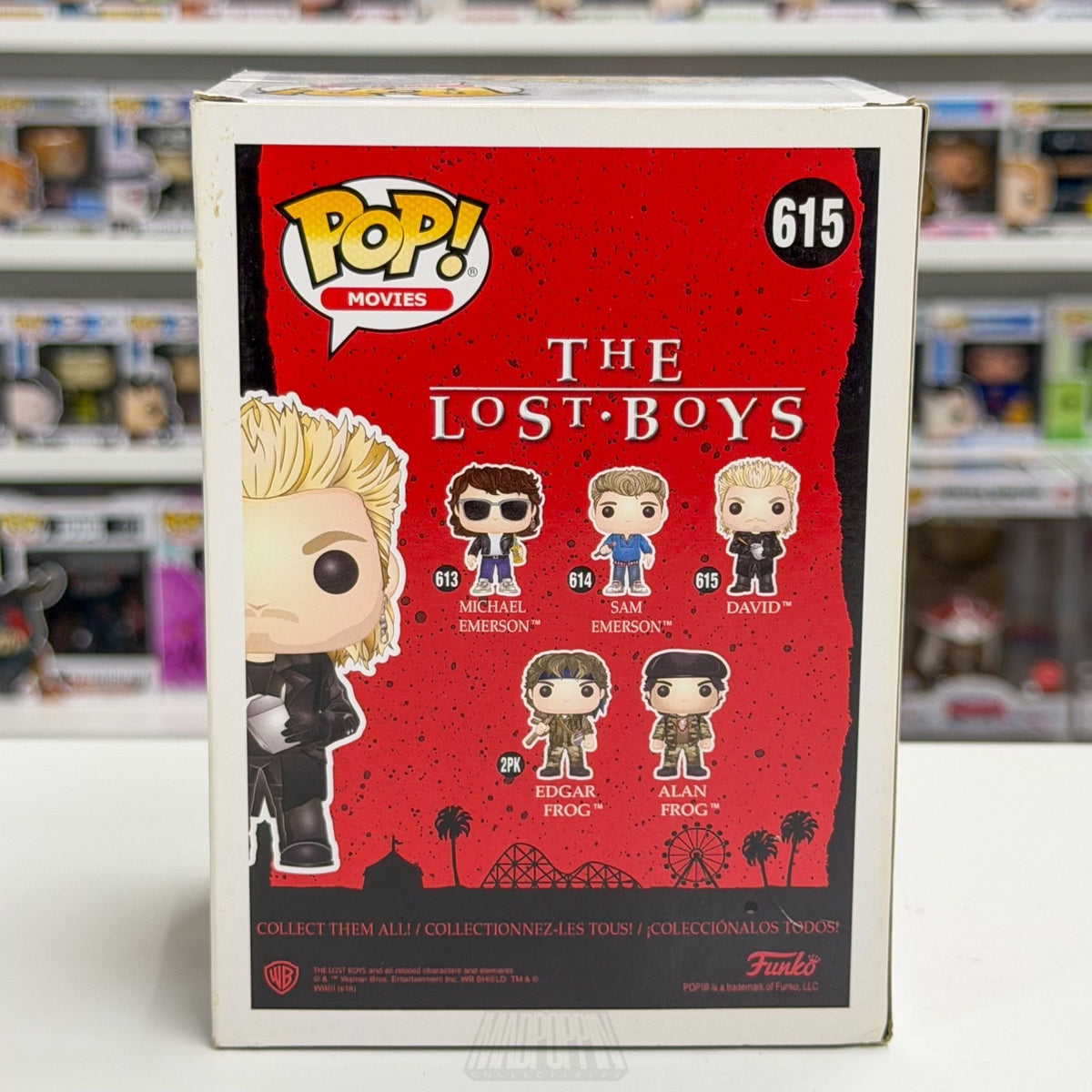 Funko Pop Movies The Lost Boys David w/Noodles 615 Vampire Horror Vinyl Figure