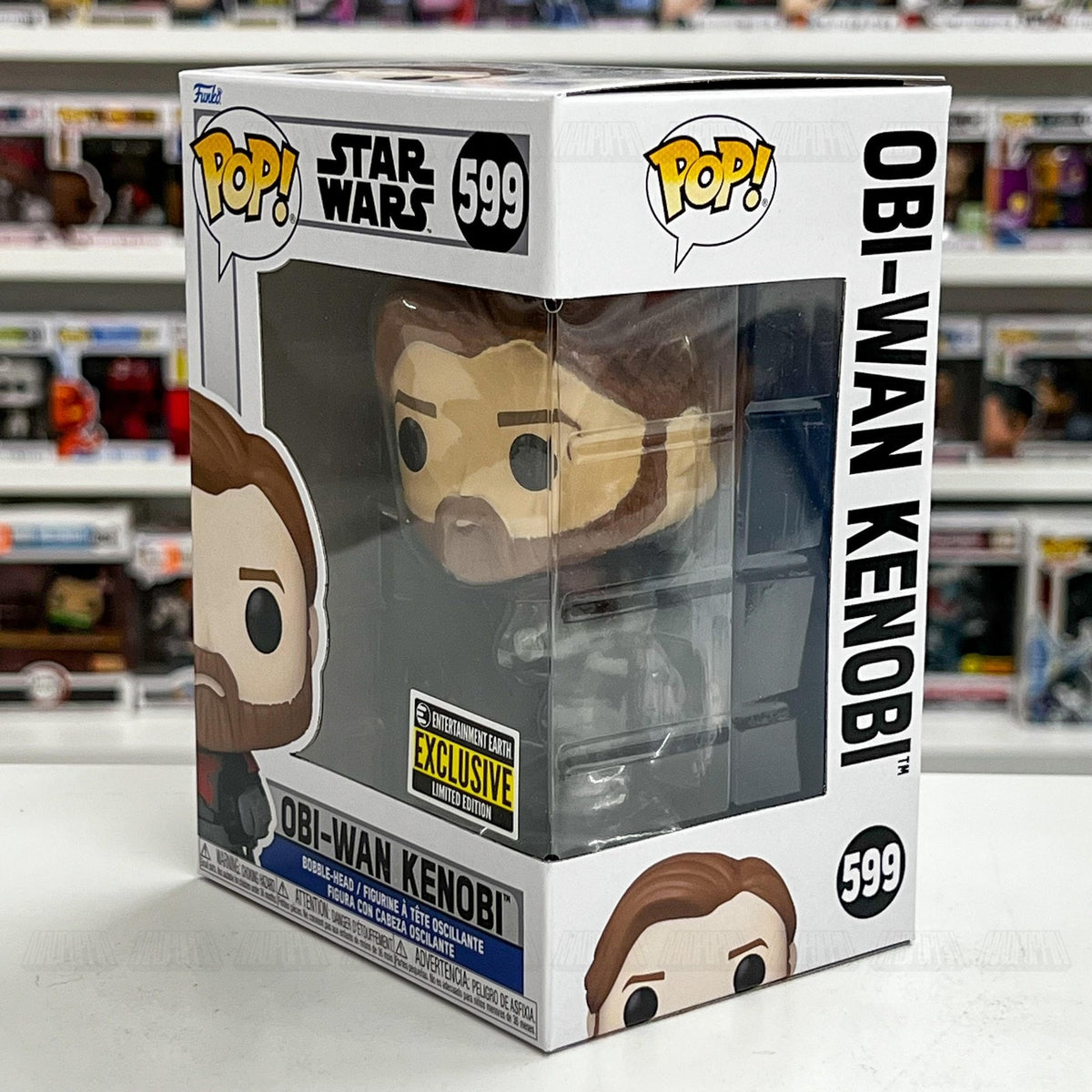Funko Pop Star Wars Obi-Wan Kenobi Mandalorian Armor 599 Entertainment Earth Toy