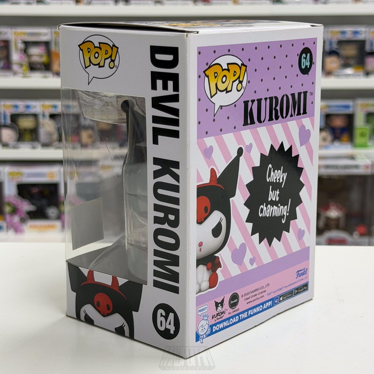 Funko Pop Sanrio Devil Kuromi Cheeky But Charming Hot Topic Expo 64 Vinyl Figure