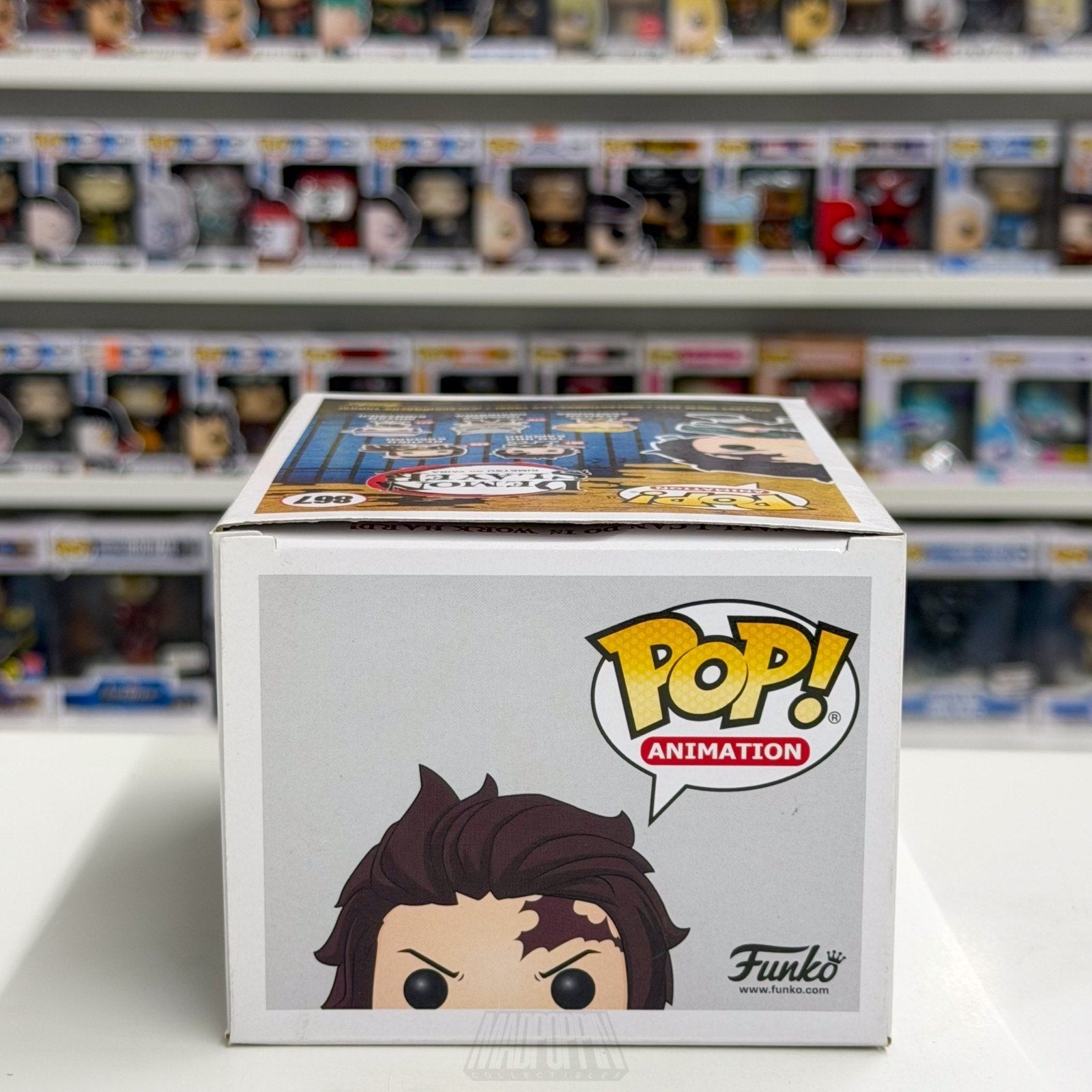 Funko Pop Anime Demon Slayer Tanjiro Kamado 867 Japanese Manga Toy Vinyl Figure