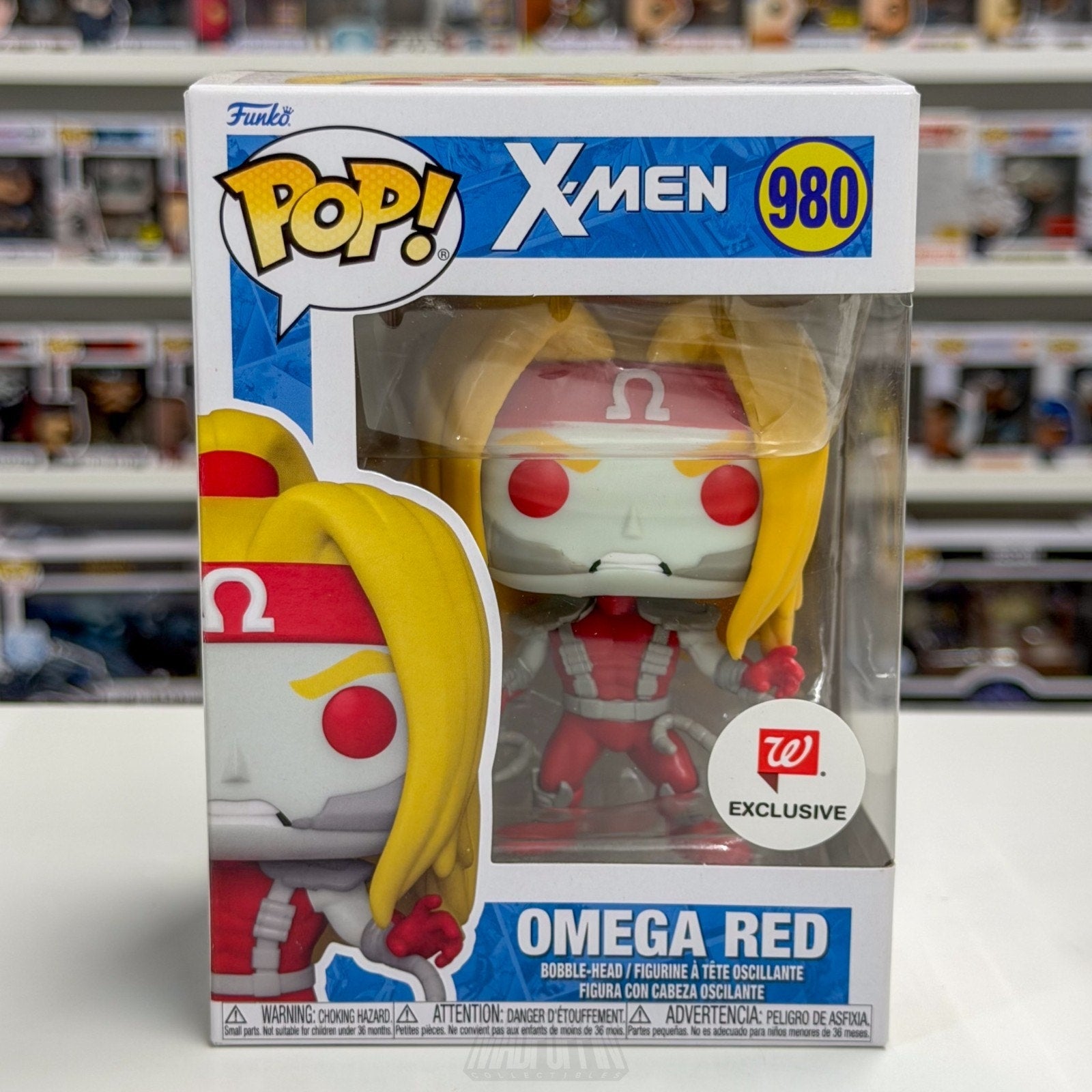 Funko Pop Marvel X-Men Omega Red Walgreens 980 Mutant Russia Toy Vinyl Figure