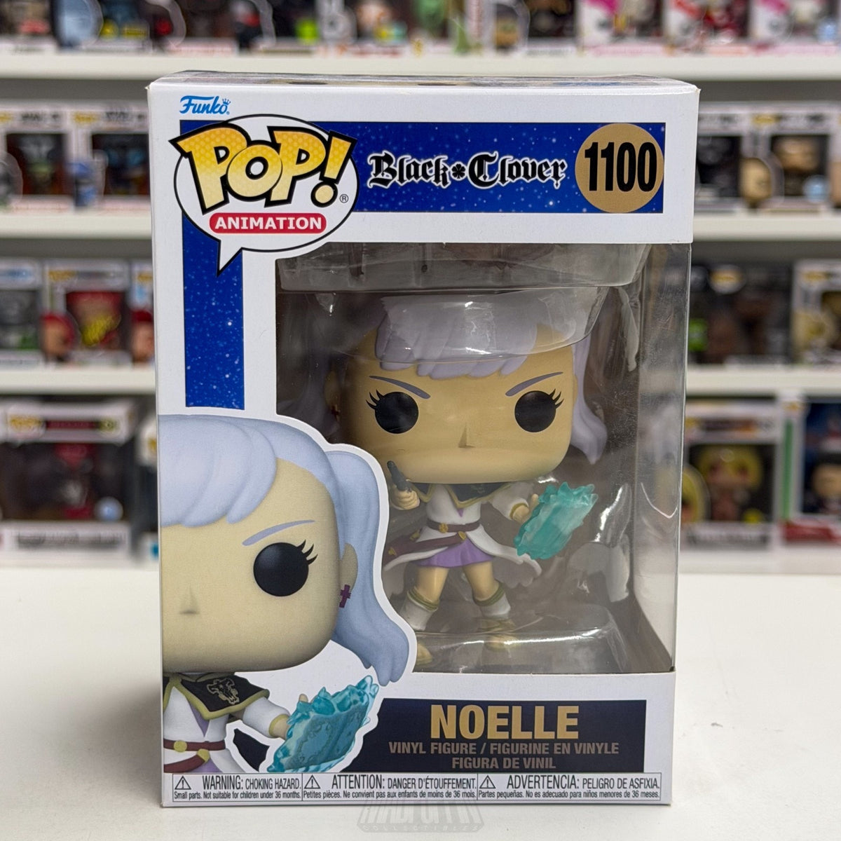 Funko Pop Anime Black Clover Noelle Silva 1100 Japanese Manga Toy Vinyl Figure