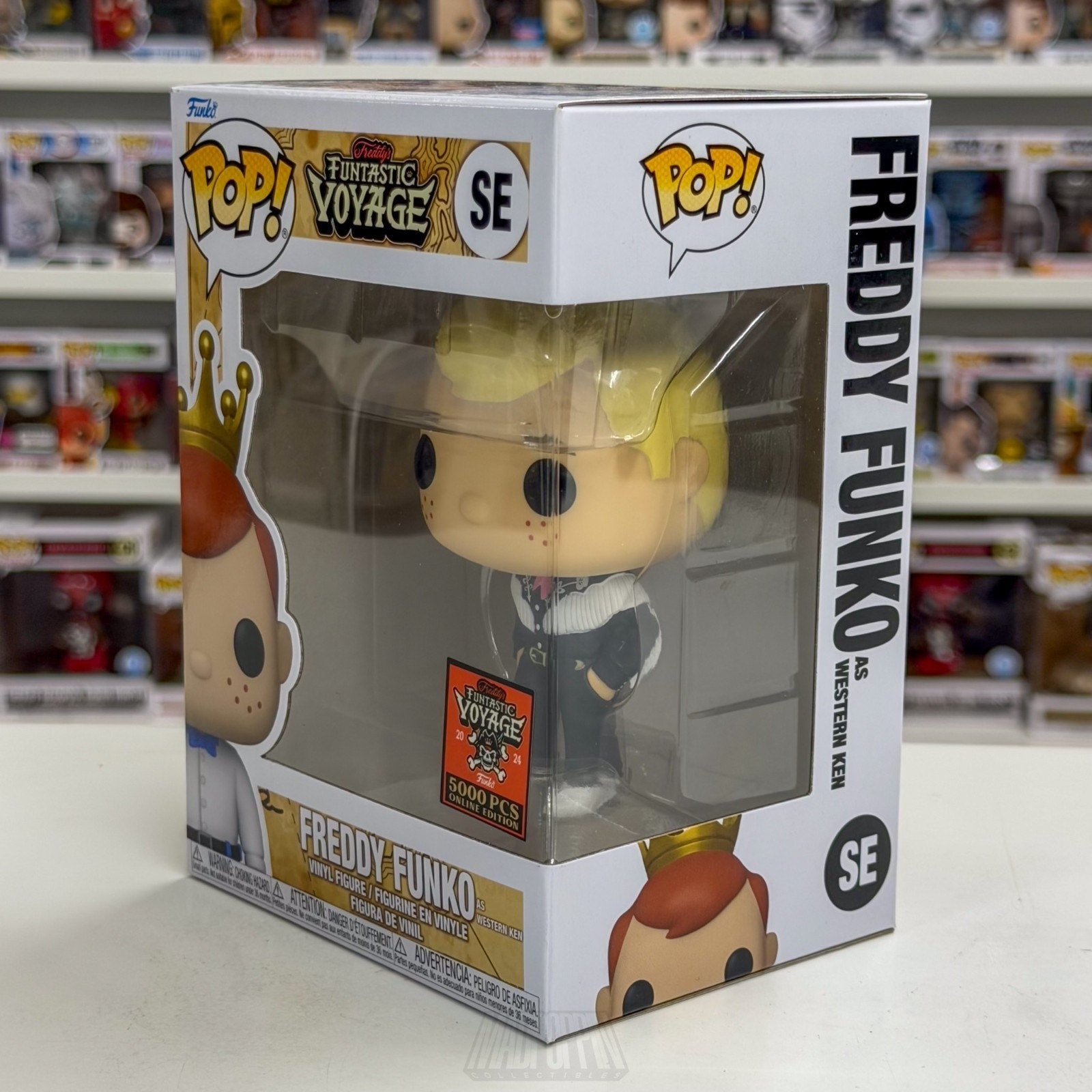 Funko Pop Fundays Funtastic Voyage Freddy as Western Ken SE Barbie Vinyl Figure