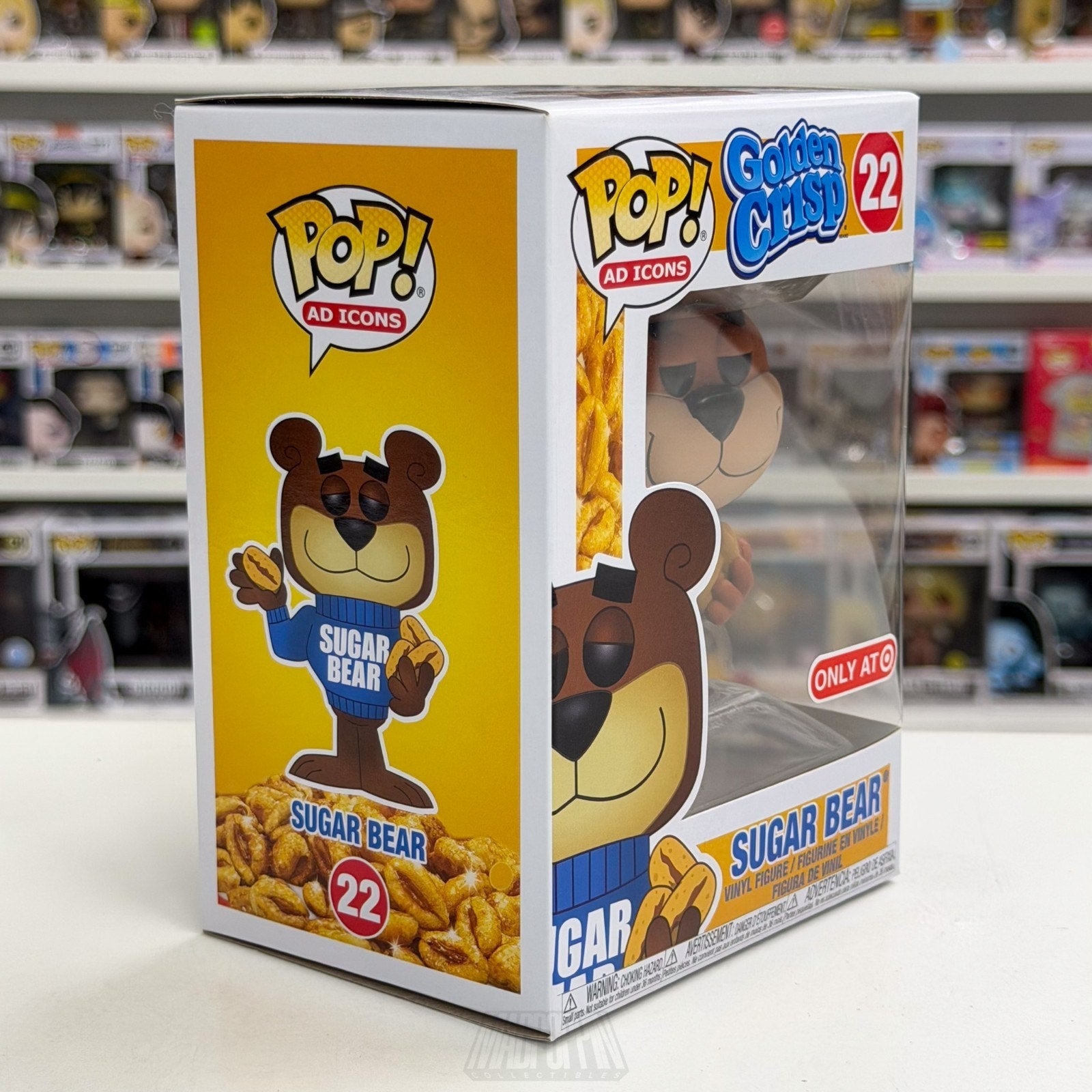 Funko Pop Ad Icons Sugar Bear Target Exclusive 22 Cereal Mascot Toy Vinyl Figure