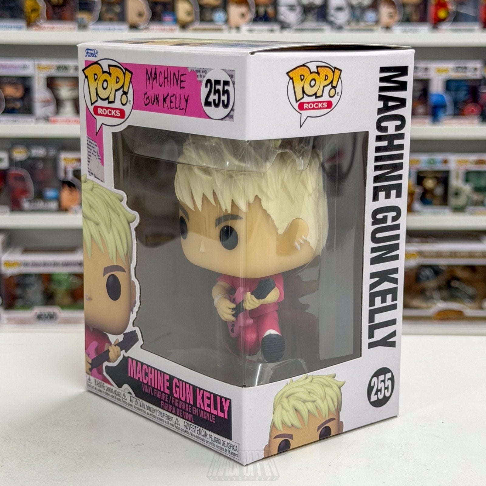 Funko Pop Rocks Machine Gun Kelly MGK 255 Rap Hip Hop Punk Music Vinyl Figure