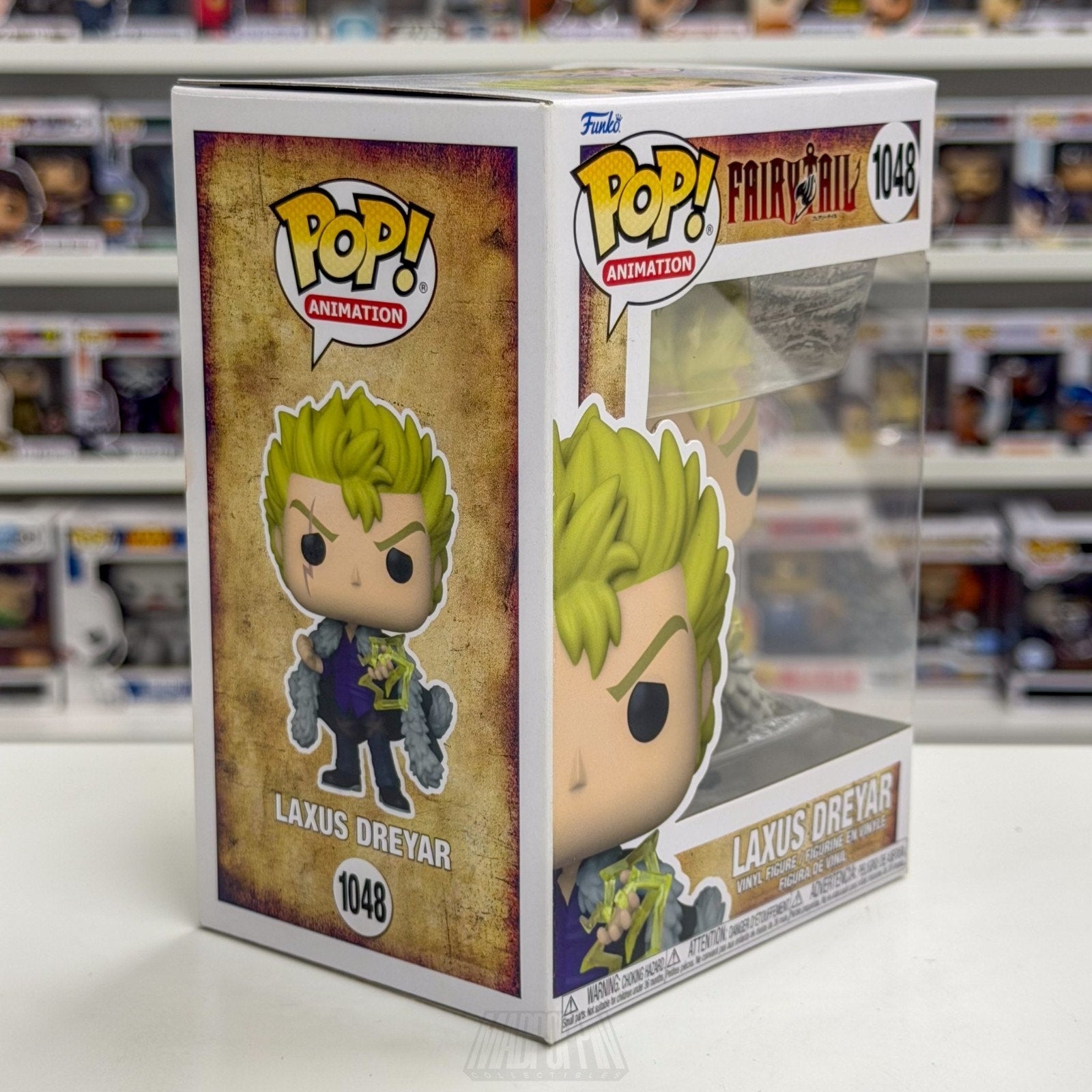 Funko Pop Anime Fairy Tail Laxus Dreyar 1048 Wizards Japanese Manga Vinyl Figure