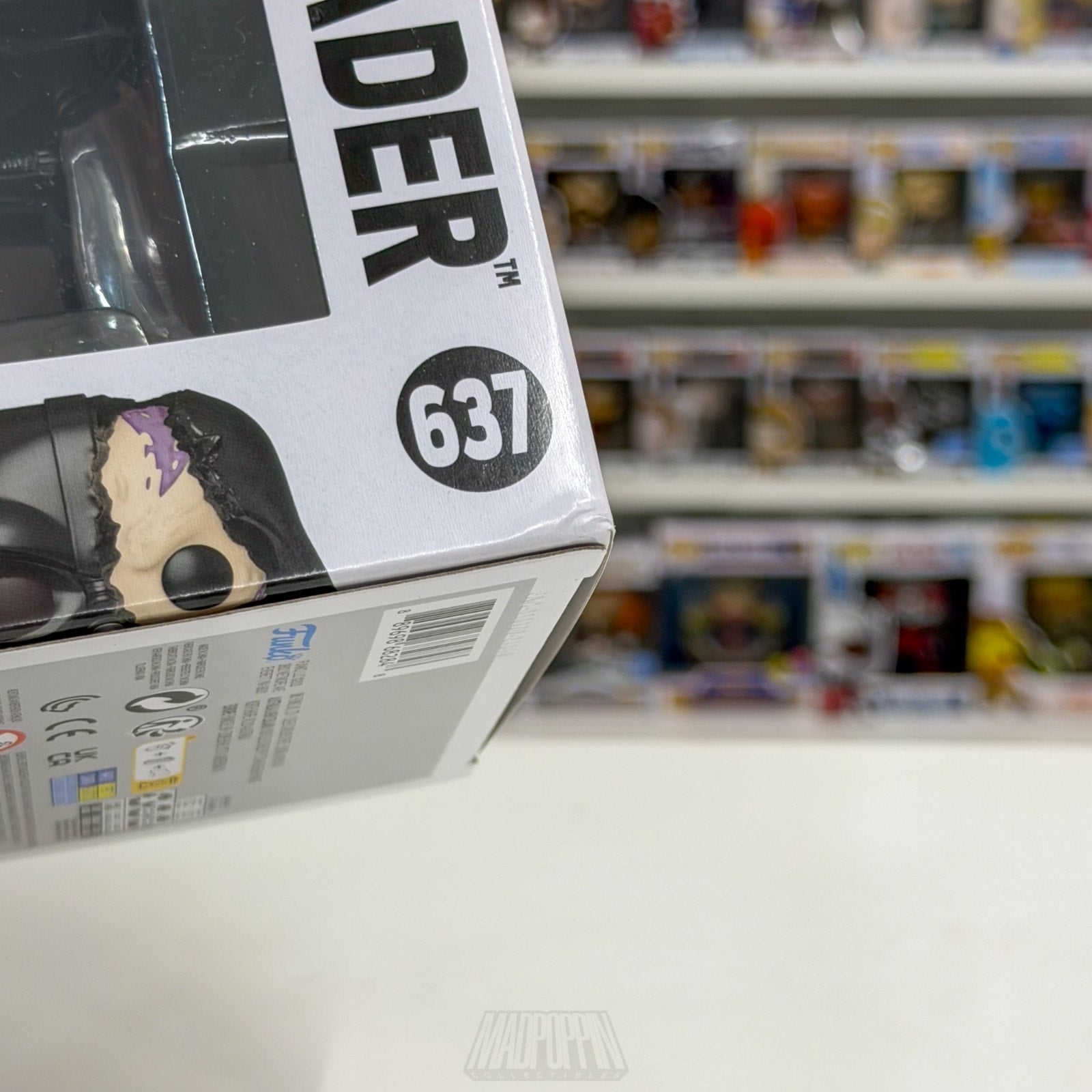 Funko Pop Star Wars Darth Vader Battle Damaged Walmart 637 Jedi Sith Toy Figure