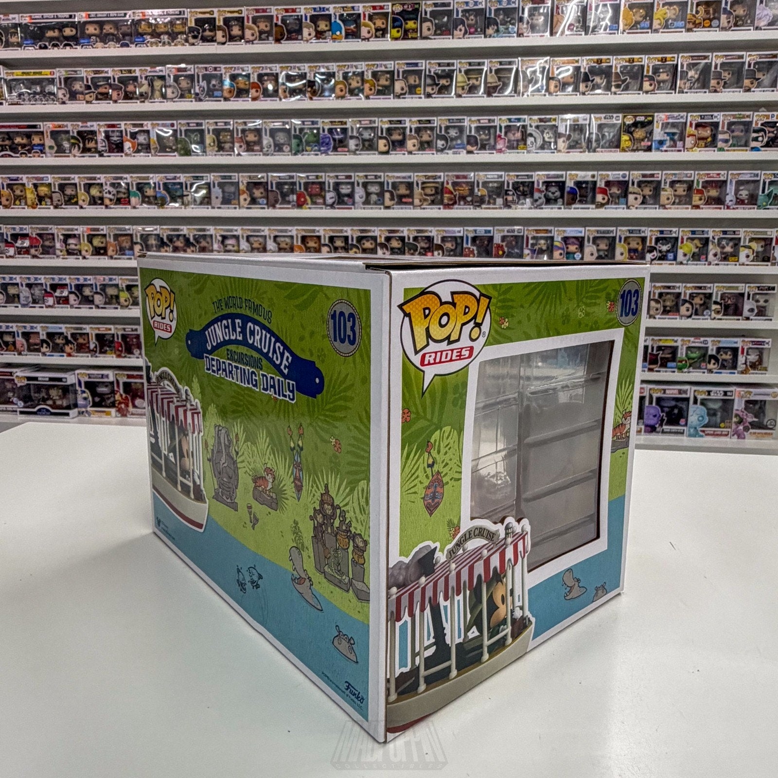 Funko Pop Rides Disney Jungle Cruise Mickey Mouse 103 Park Attraction Toy Figure
