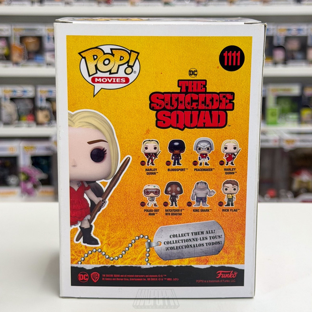Funko Pop Movies Suicide Squad Harley Quinn Red Ripped Dress 1111 Vinyl Figure