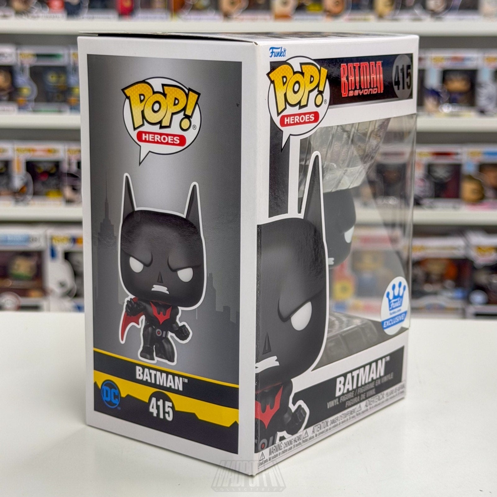 Funko Pop DC Super Heroes Batman Beyond Crouching Funko.com 415 Toy Vinyl Figure