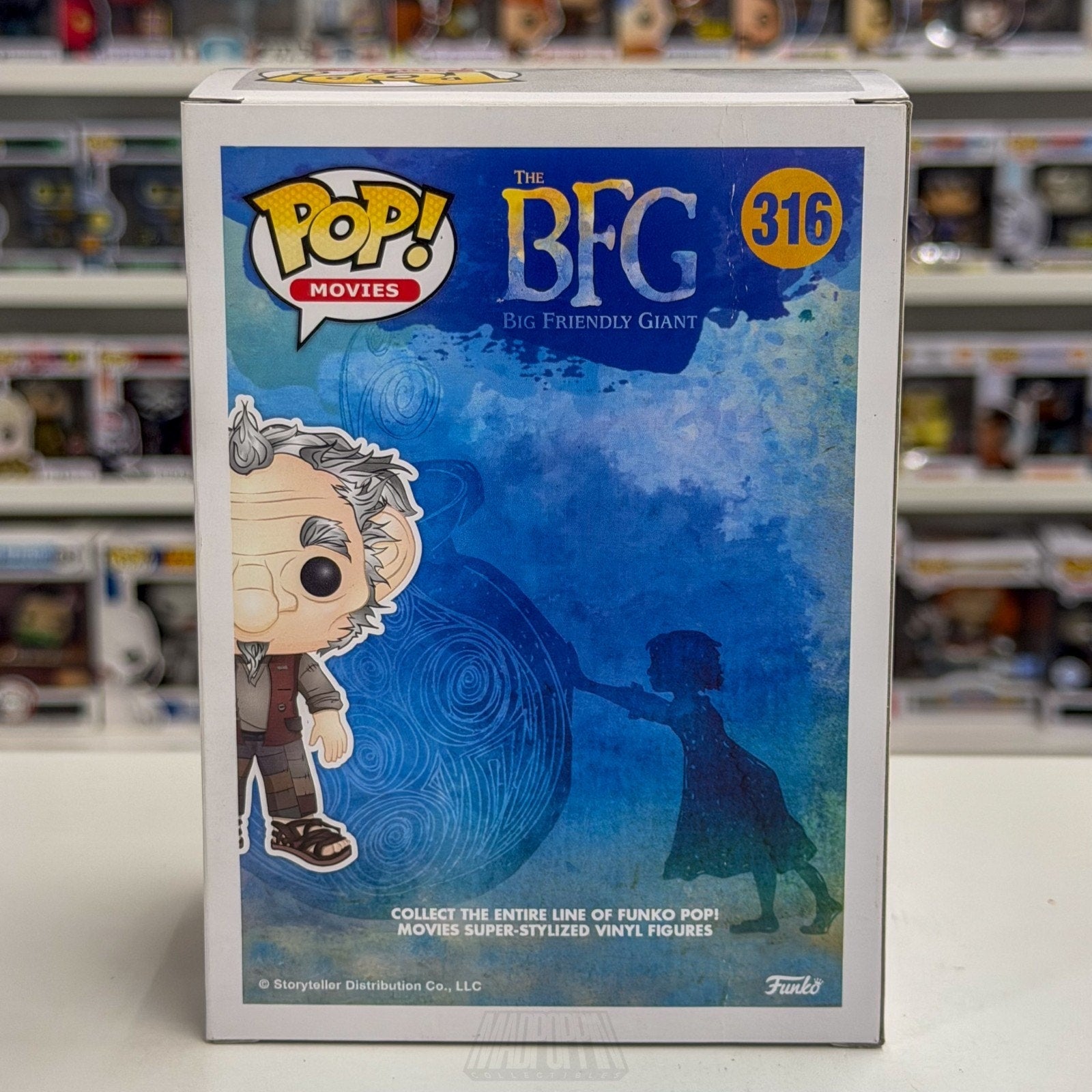 Funko Pop Movies The BFG Big Friendly Giant 316 Fantasy Vaulted Toy Vinyl Figure