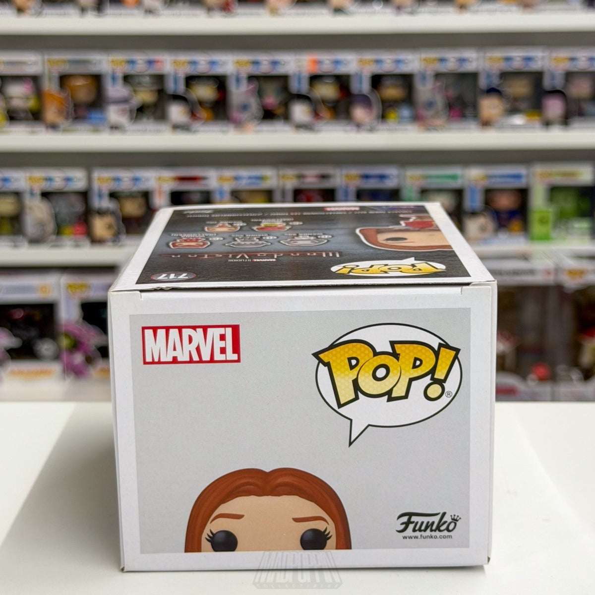 Funko Pop Marvel WandaVision Wanda 70s 717 MCU Scarlet Witch Toy Vinyl Figure