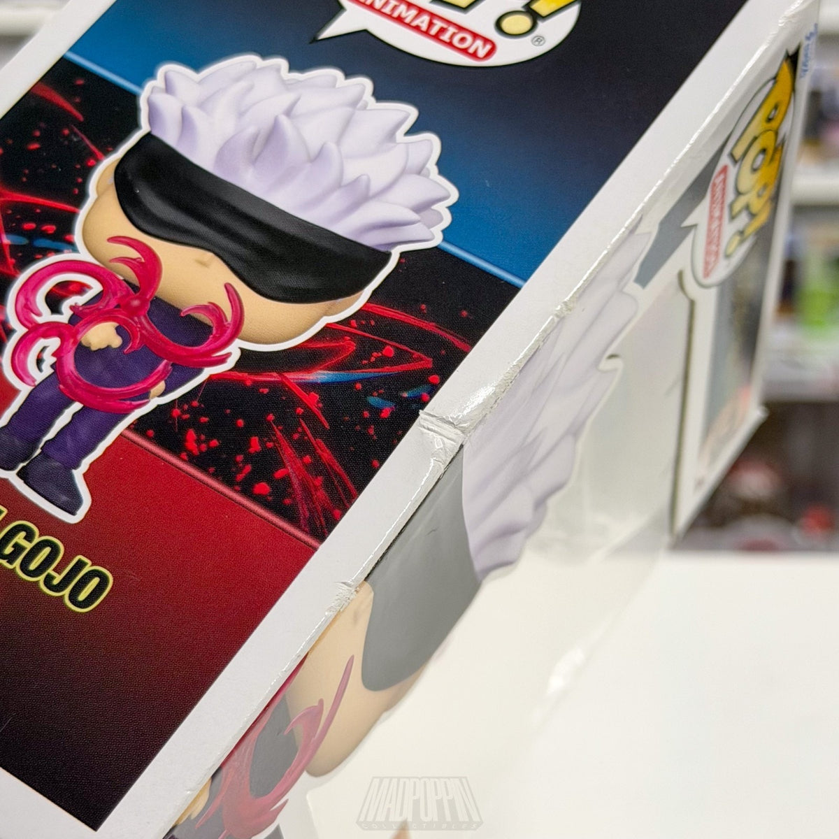 Funko Pop Anime Jujustsu Kaisen Satoru Gojo BoxLunch 1120 Manga Toy Vinyl Figure