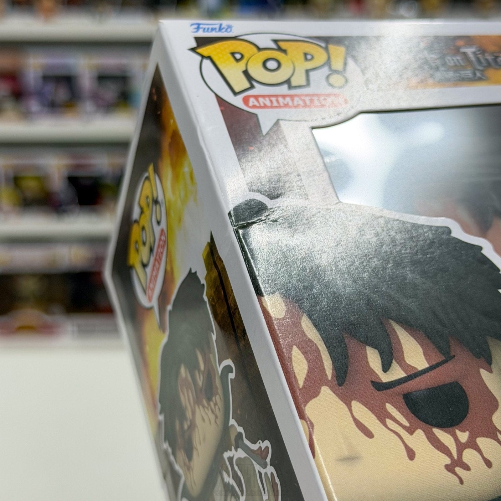 Funko Pop Anime Attack Titan Battle Levi Bloody Alliance Ent 1169 Vinyl Figure