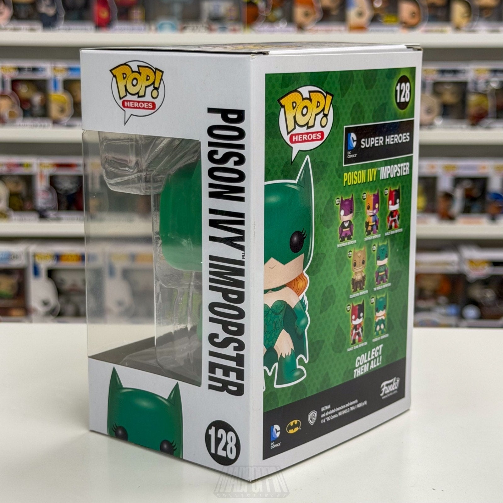 Funko Pop DC Super Heroes Poison Ivy Impopster Batman 128 Vaulted Vinyl Figure