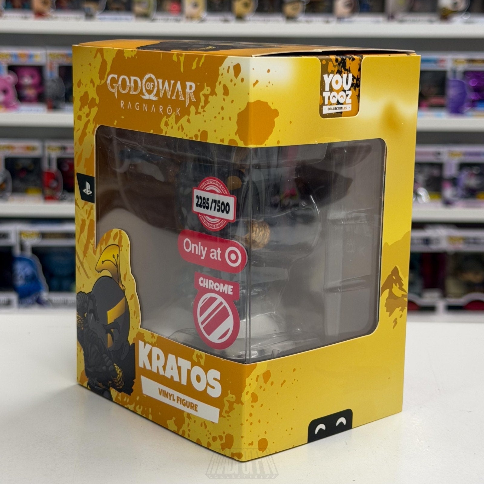 Youtooz God of War Ragnarok Chrome Target Exclusive 2285/7500 Toy Vinyl Figure