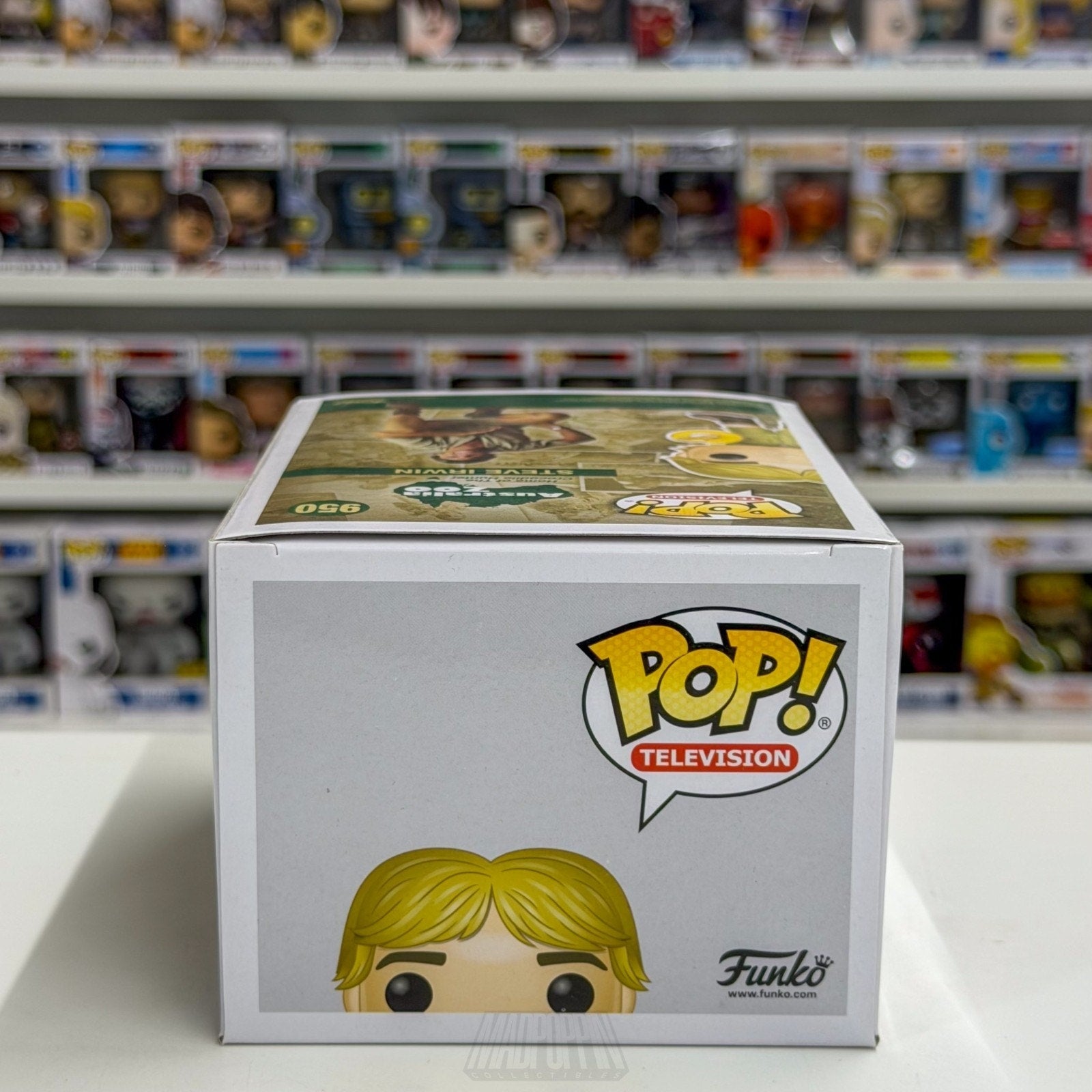 Funko Pop TV Steve Irwin w/Snake 950 Australian Crocodile Hunter Vinyl Figure