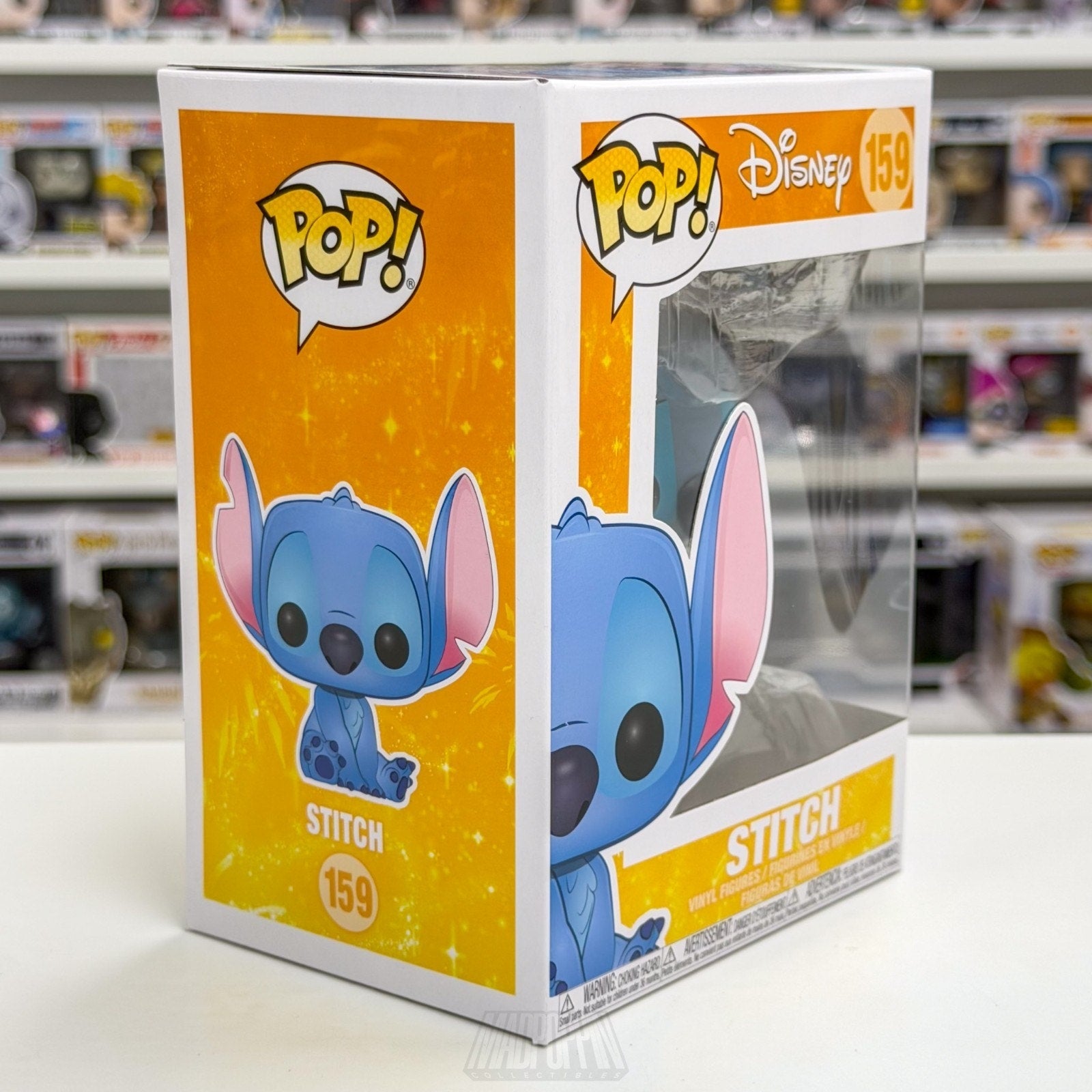 Funko Pop Disney Lilo & Stitch Seated 159 Experiment 626 Alien Toy Vinyl Figure