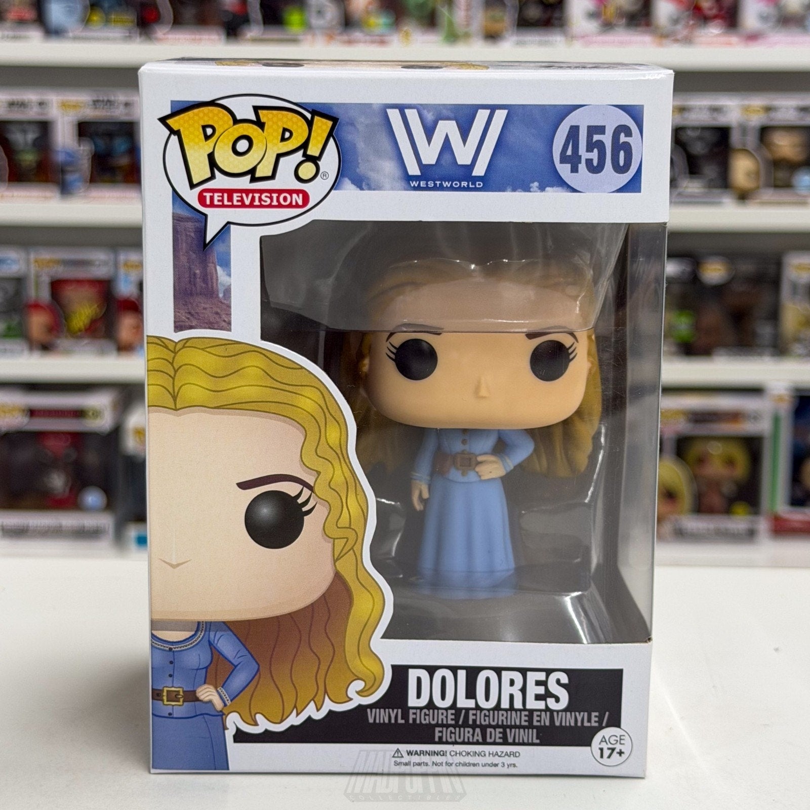Funko Pop TV HBO Westworld Dolores Abernathy 456 Sci-Fi Western Toy Vinyl Figure
