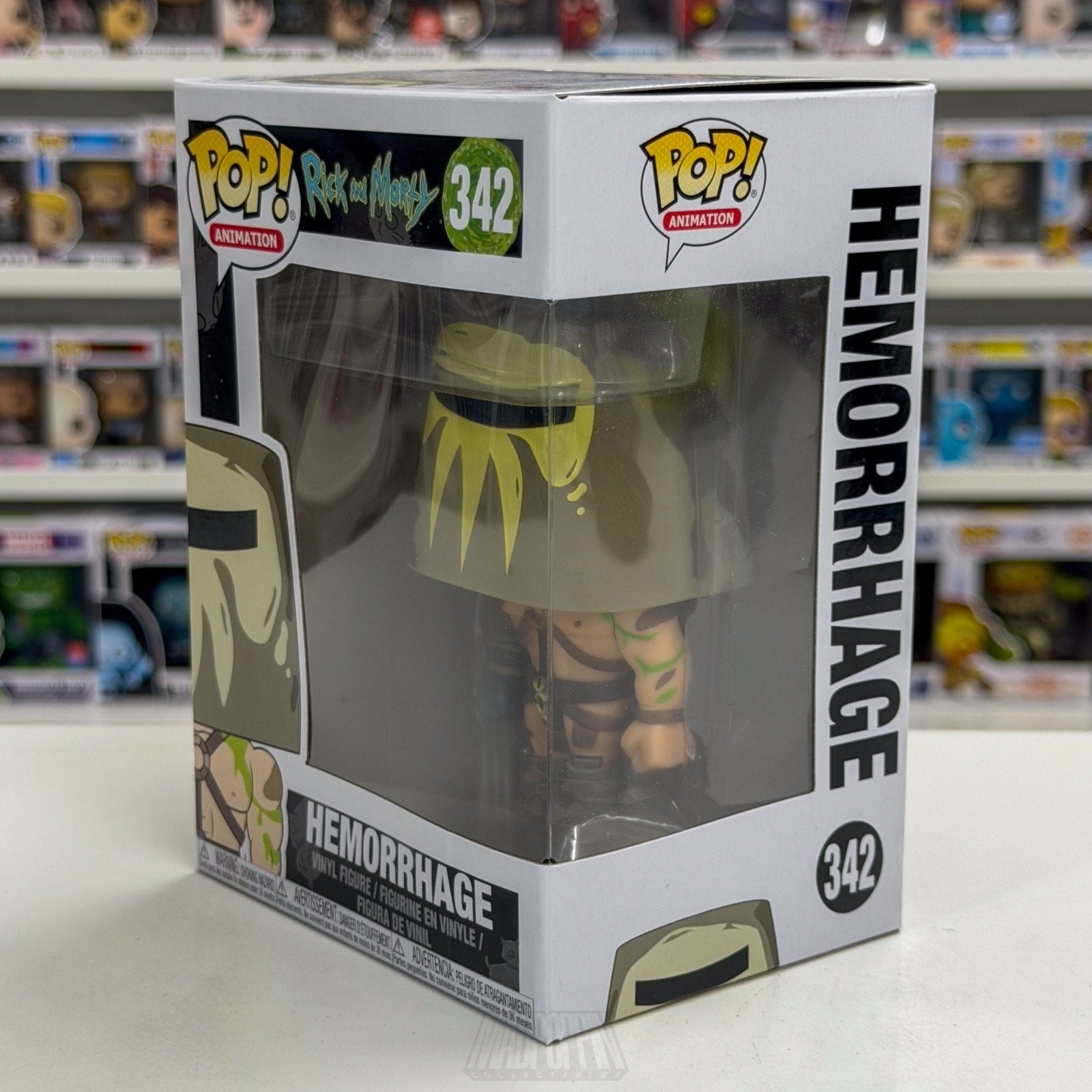 Funko Pop Animation Rick & Morty Hemorrhage 342 Death Stalkers Toy Vinyl Figure