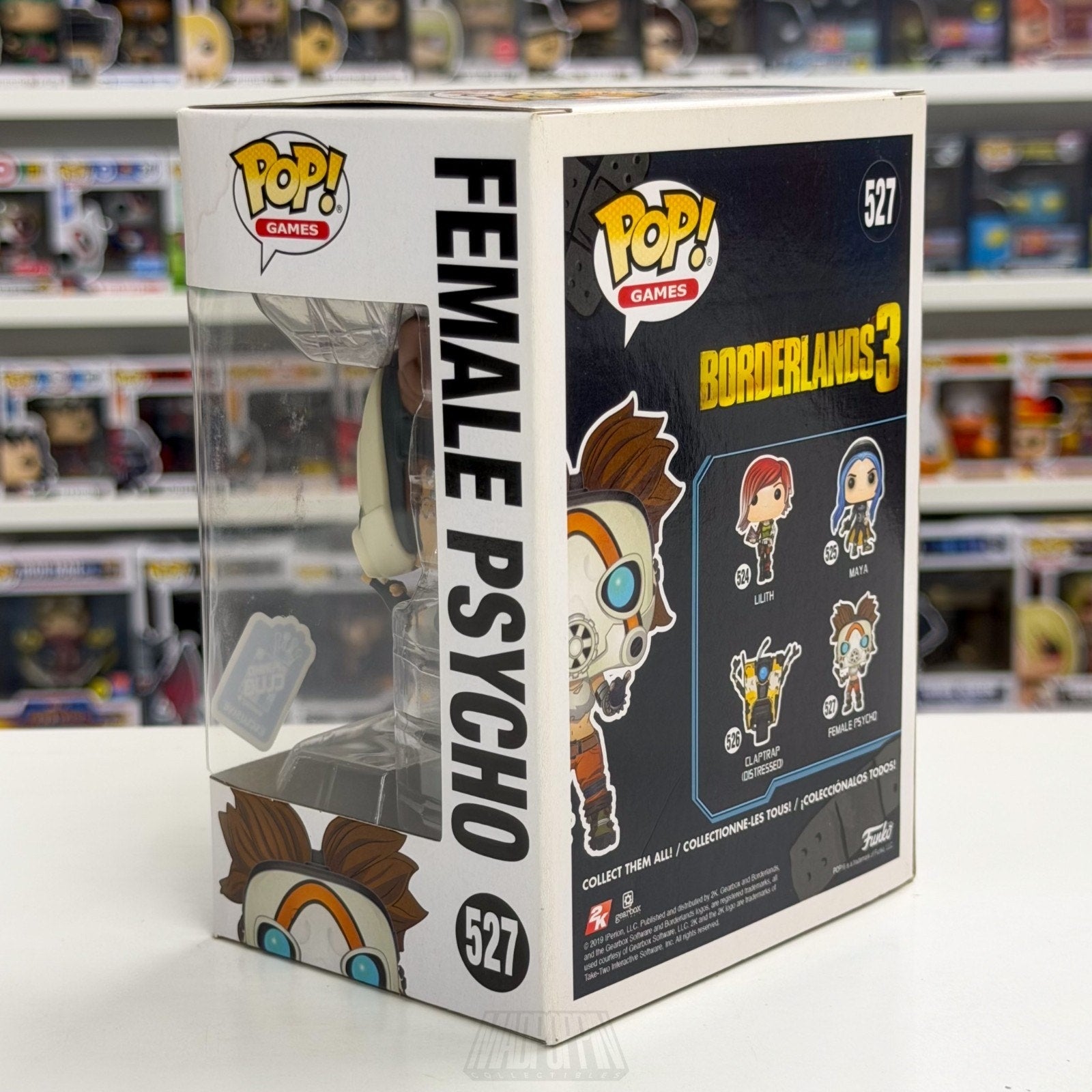 Funko Pop Games Borderlands 3 Female Psycho 527 Mutant Maniac Toy Vinyl Figure