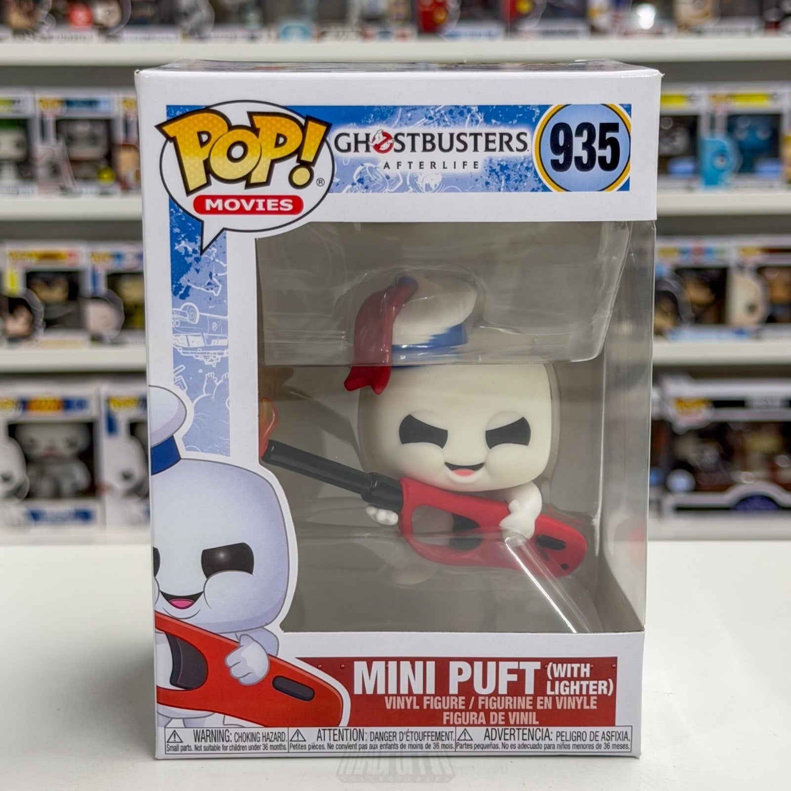 Funko Pop Movies Ghostbusters Afterlife Mini Puft w/Lighter 935 Toy Vinyl Figure