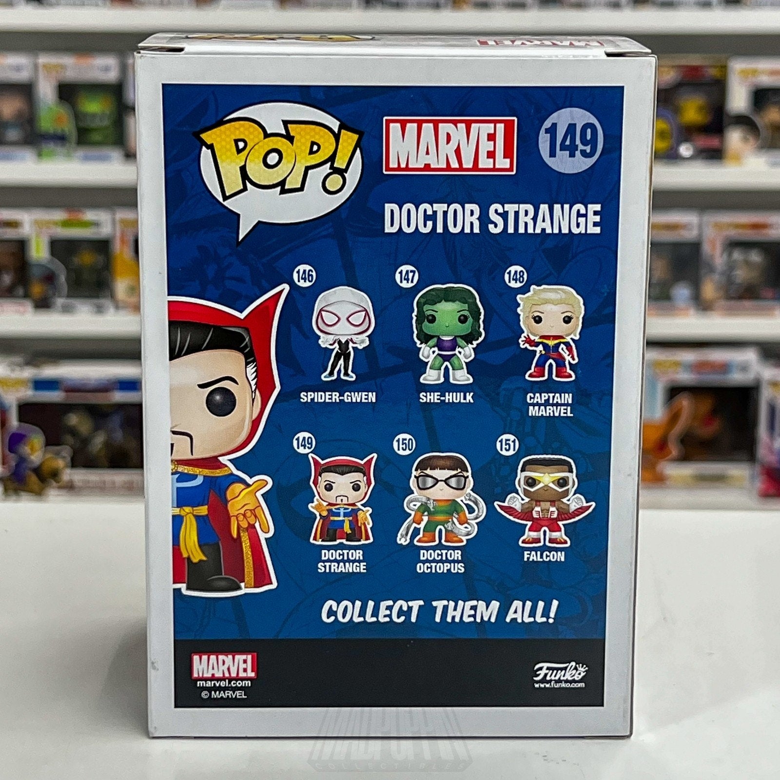 Funko Pop Marvel Doctor Stephen Strange 149 Sorcerer Supreme Toy Vinyl Figure