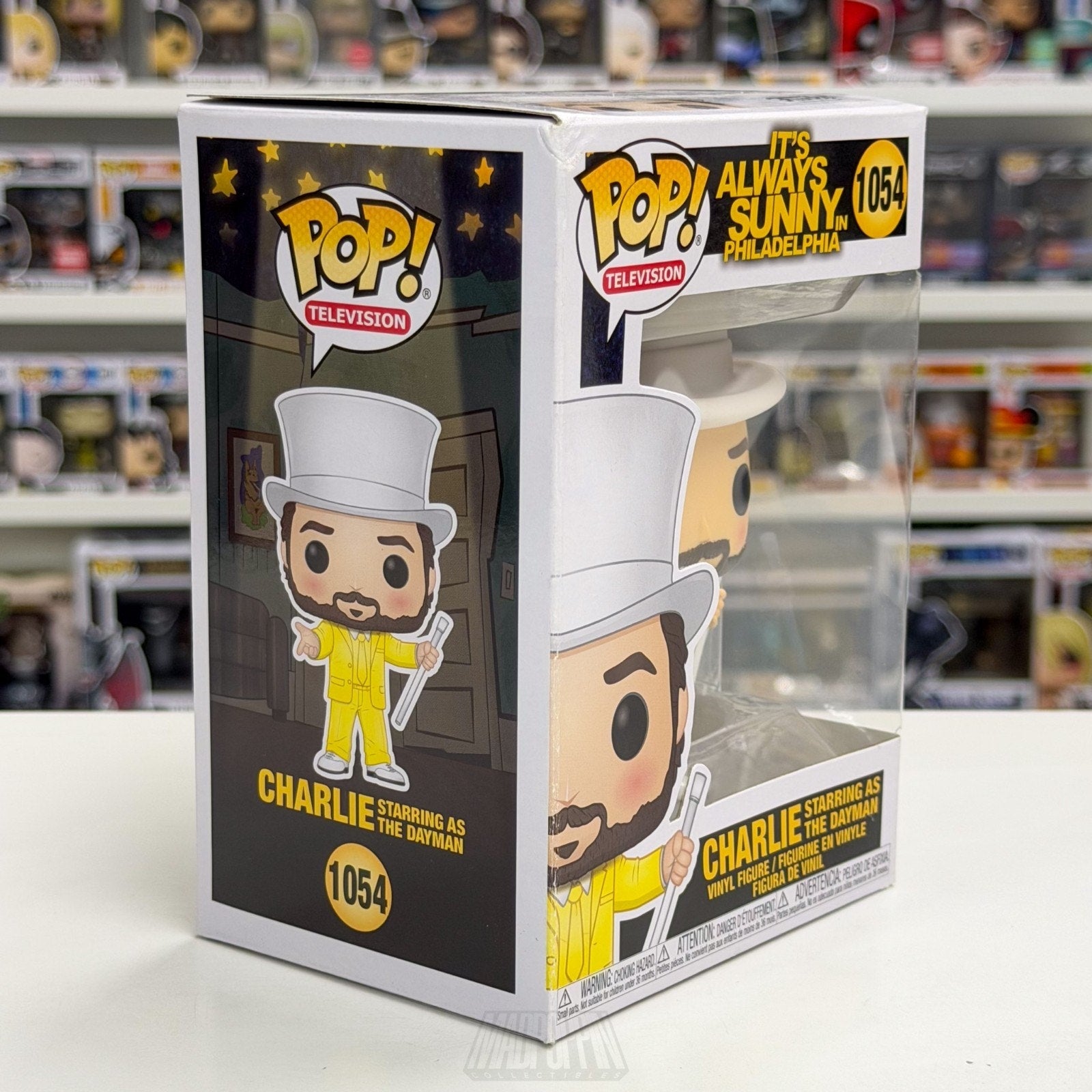 Funko Pop TV It's Always Sunny Philadelphia Charlie as Dayman 1054 Vinyl Figure