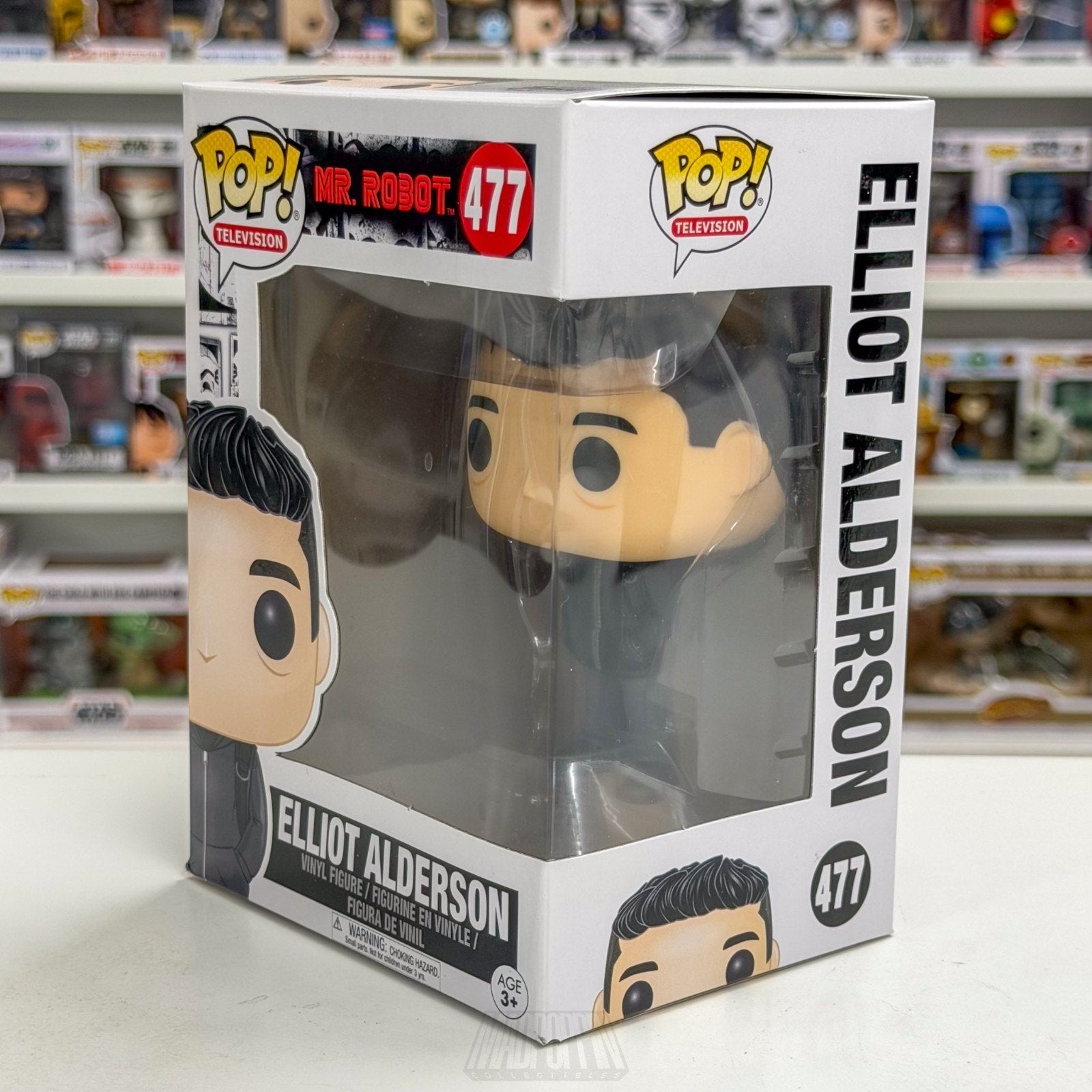 Funko Pop TV Mr Robot Elliot Alderson Cybersecurity Hacker Drama Vinyl Figure