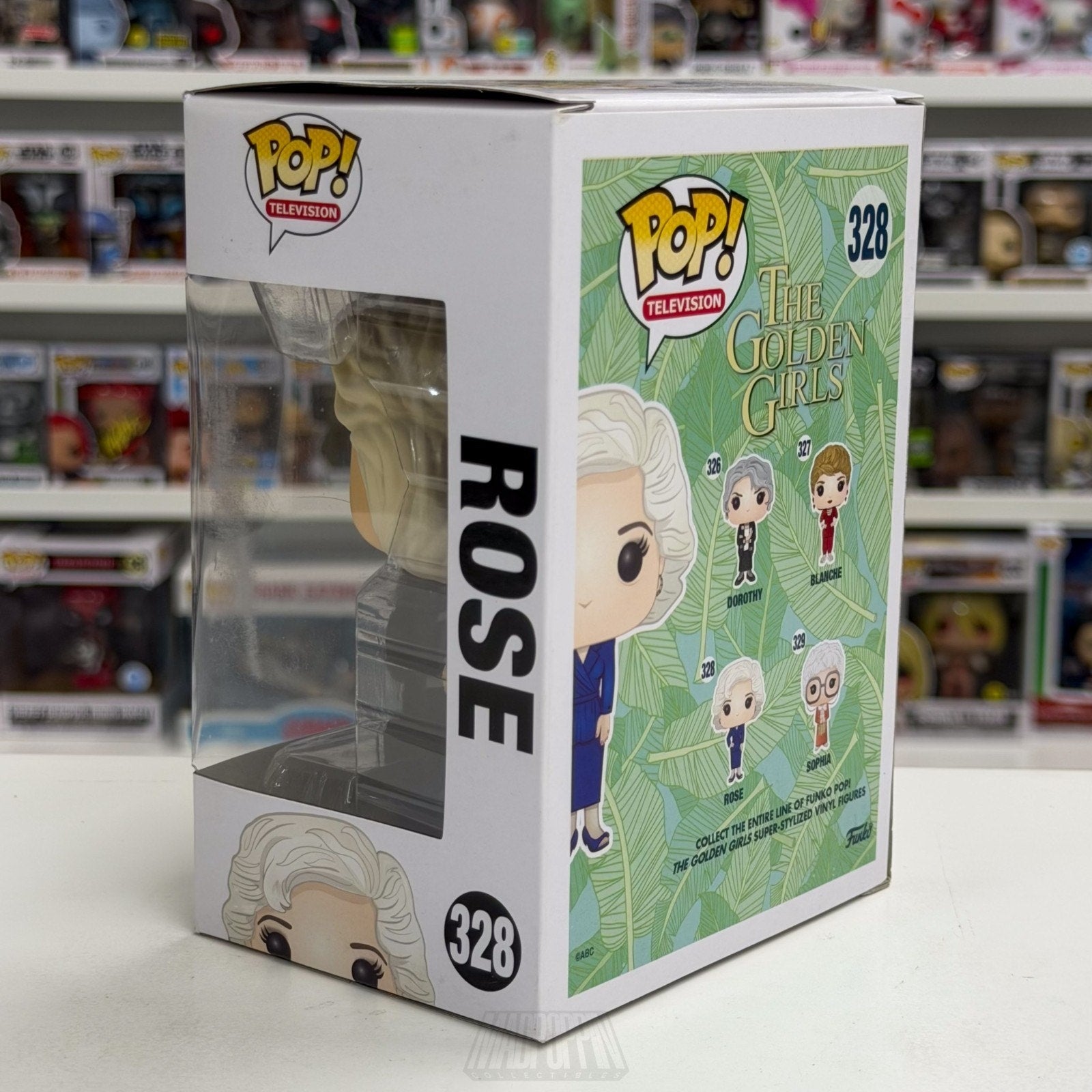 Funko Pop TV Golden Girls Rose Nylund 328 NBC Comedy Sitcom Miami Vinyl Figure