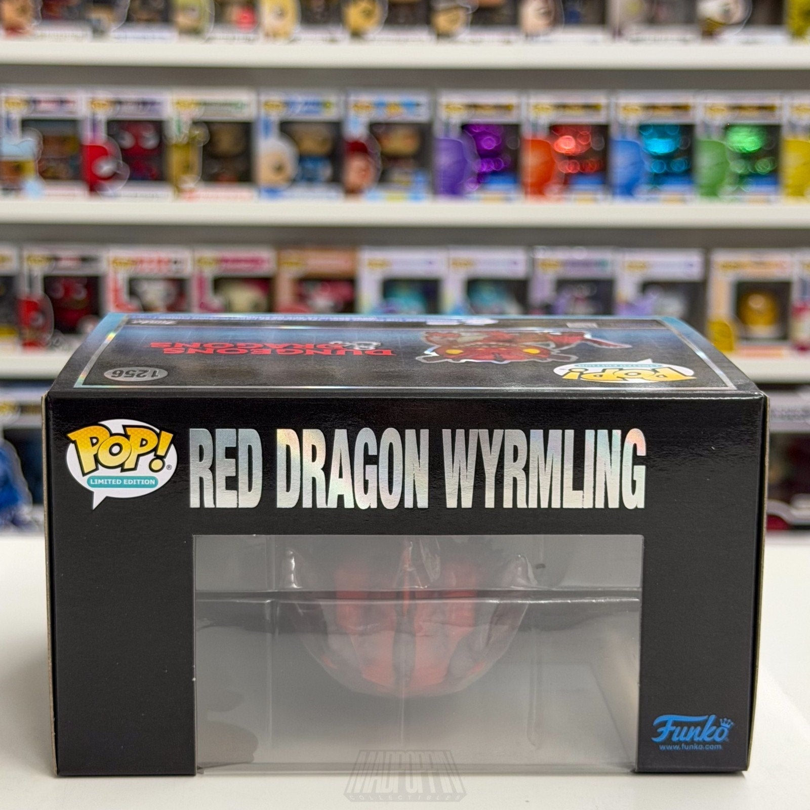 Funko Pop Games Dungeons Dragons Red Dragon Wyrmling 1256 SDCC 2026 CON STICKER