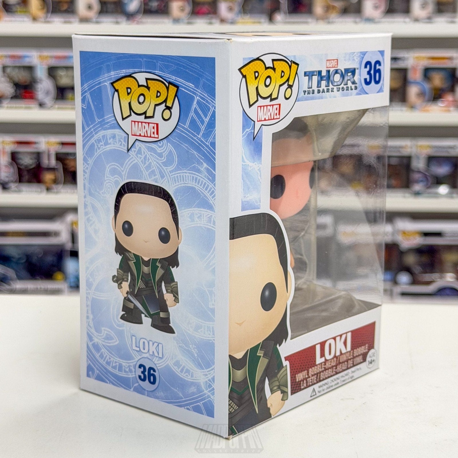 Funko Pop Marvel Thor The Dark World Loki Laufeyson 36 Asgard Toy Vinyl Figure