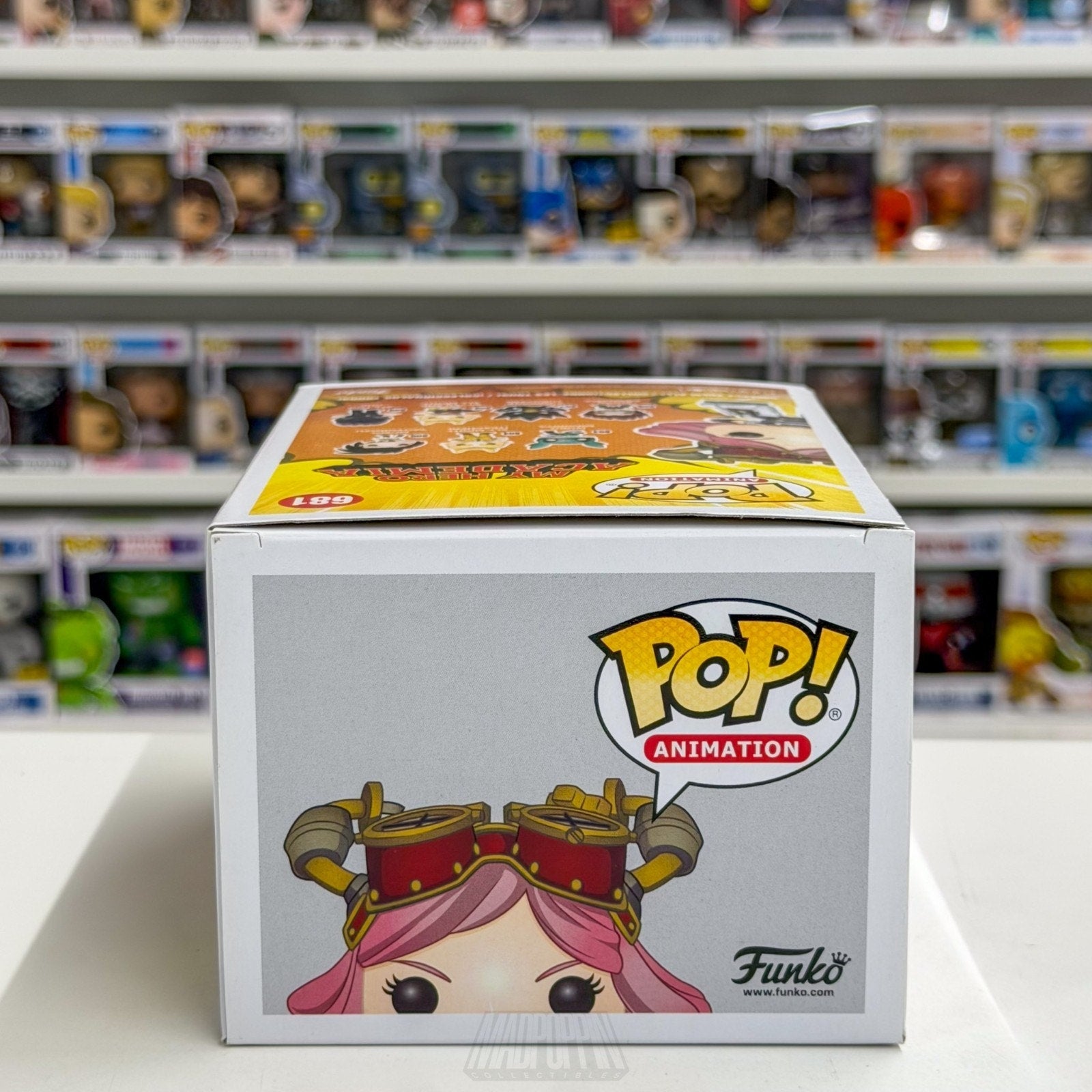Funko Pop Anime My Hero Academia Mei Hatsume Hot Topic 681 Manga Vinyl Figure