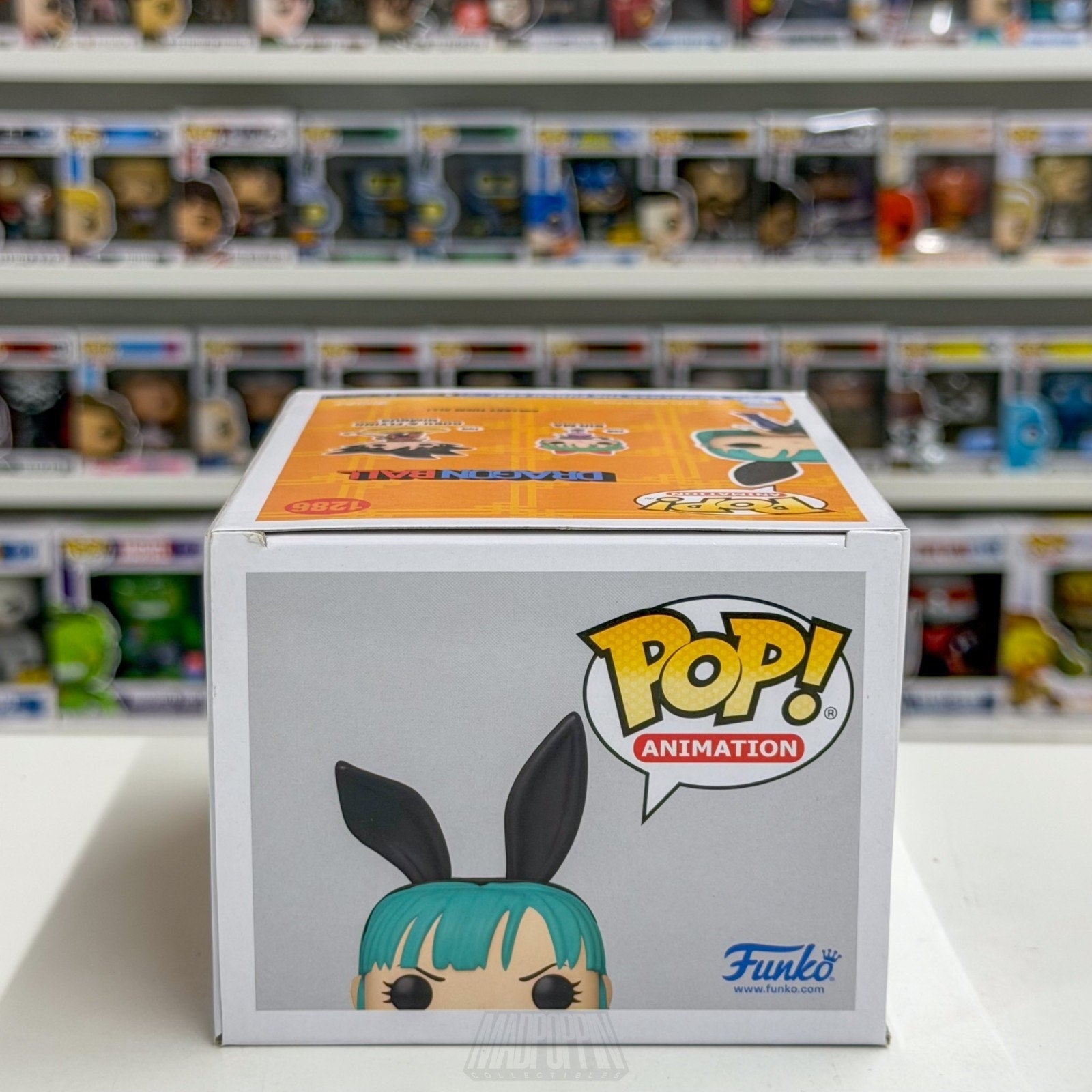 Funko Pop Anime Dragon Ball Bulma Bunny FYE 1286 Japanese Manga Toy Vinyl Figure
